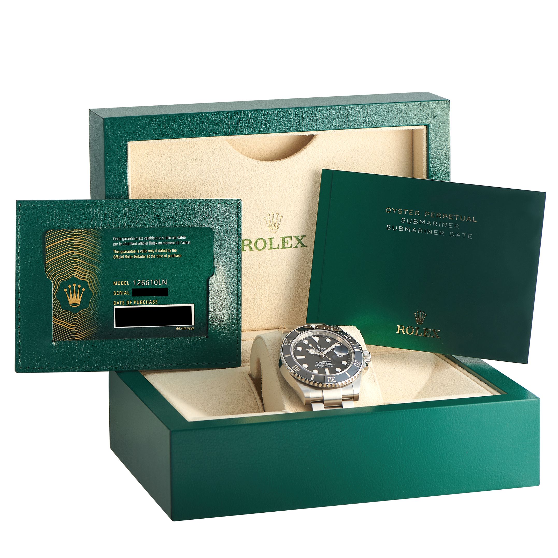 Rolex Submariner Date Watch 126610LN