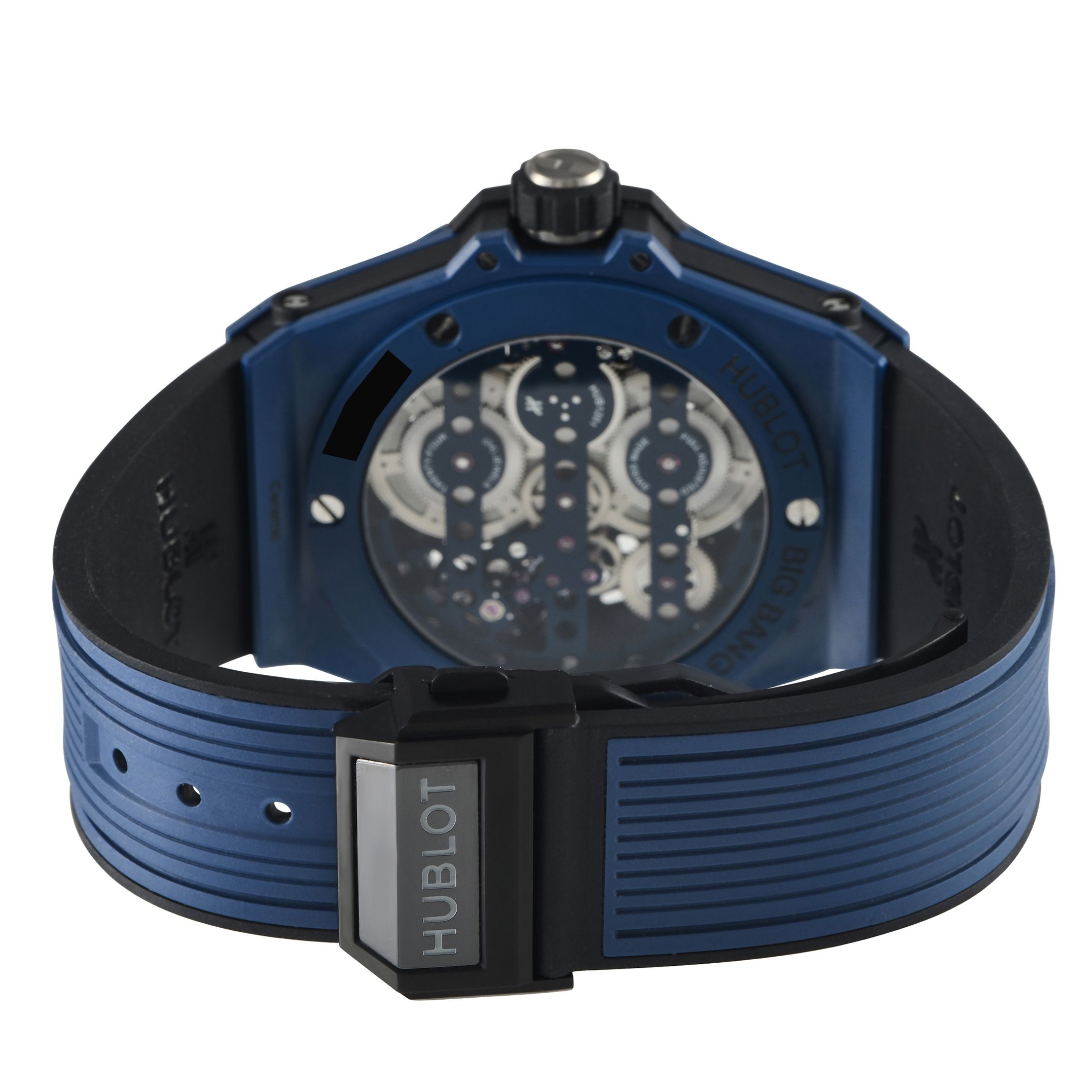 Hublot Big Bang MECA-10 Ceramic Blue Watch 414.EX.5123.RX