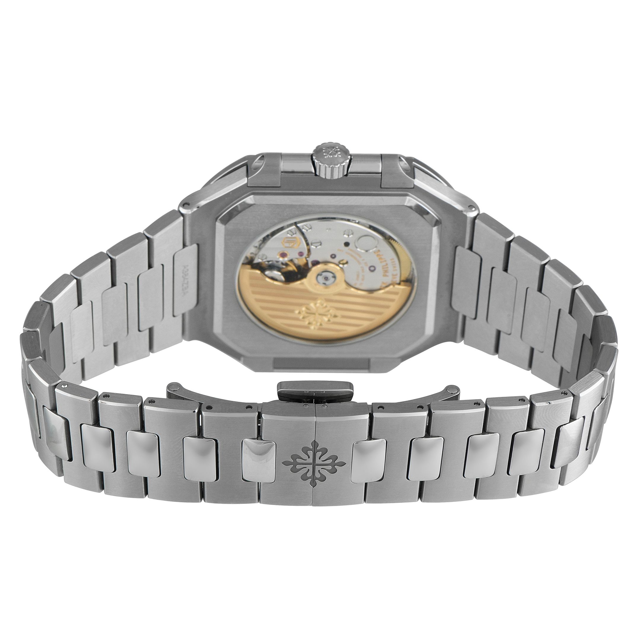 Patek Philippe Cubitus Olive Green Dial Steel Watch 5821/1A-001