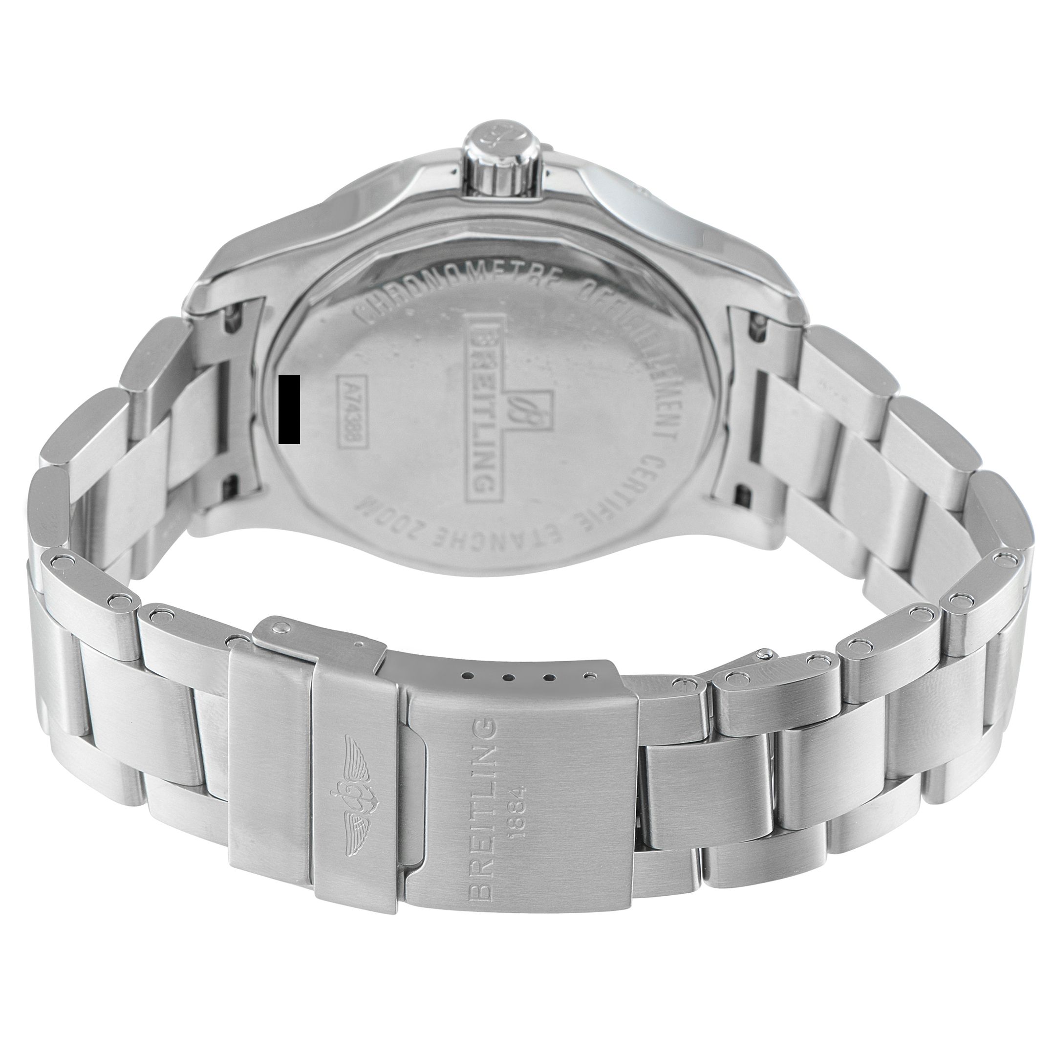 Breitling Colt Blue Dial Steel Quartz Watch A74388