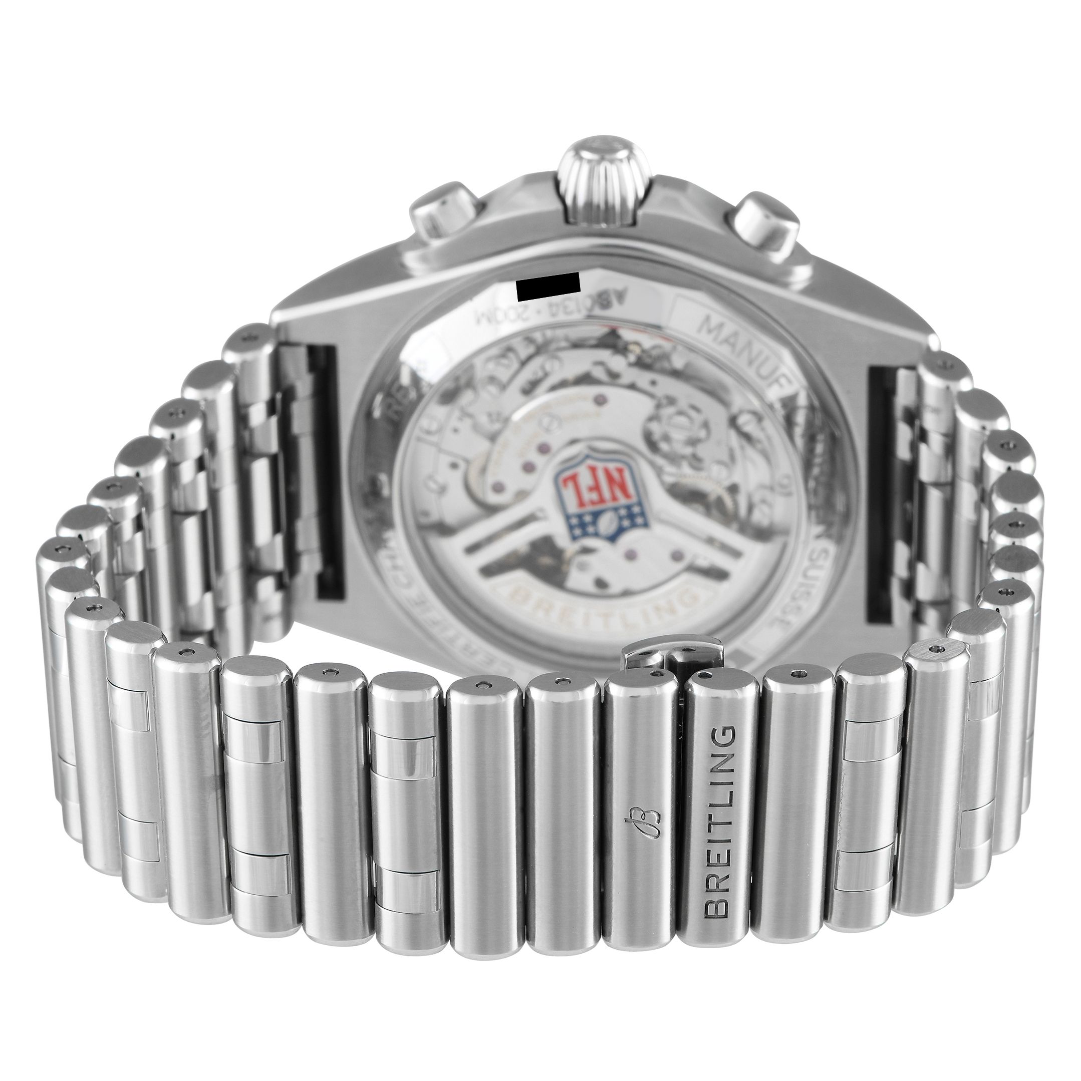 Breitling Chronomat BO1 42 NFL Carolina Panthers Edition Watch AB0134
