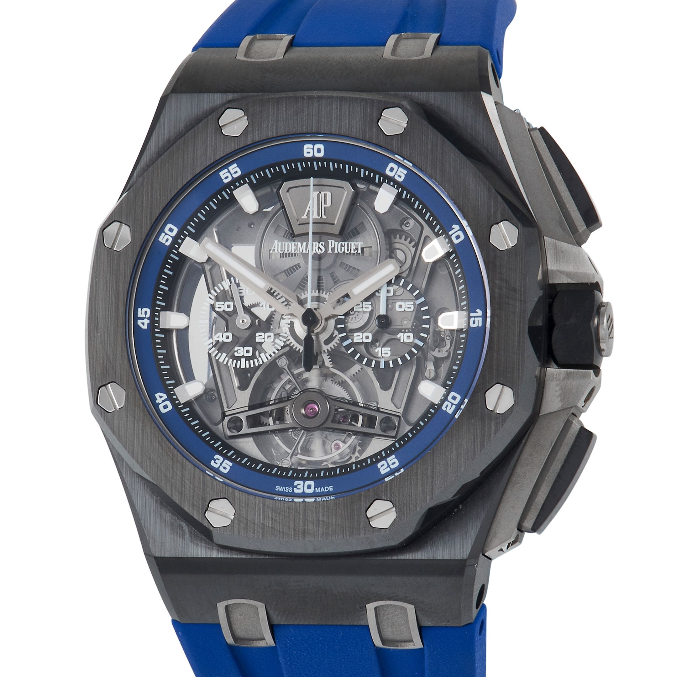 Audemars Piguet Royal Oak Offshore Tourbillon Chronograph Ceramic Watch 26407CE.OO.A003CA.01