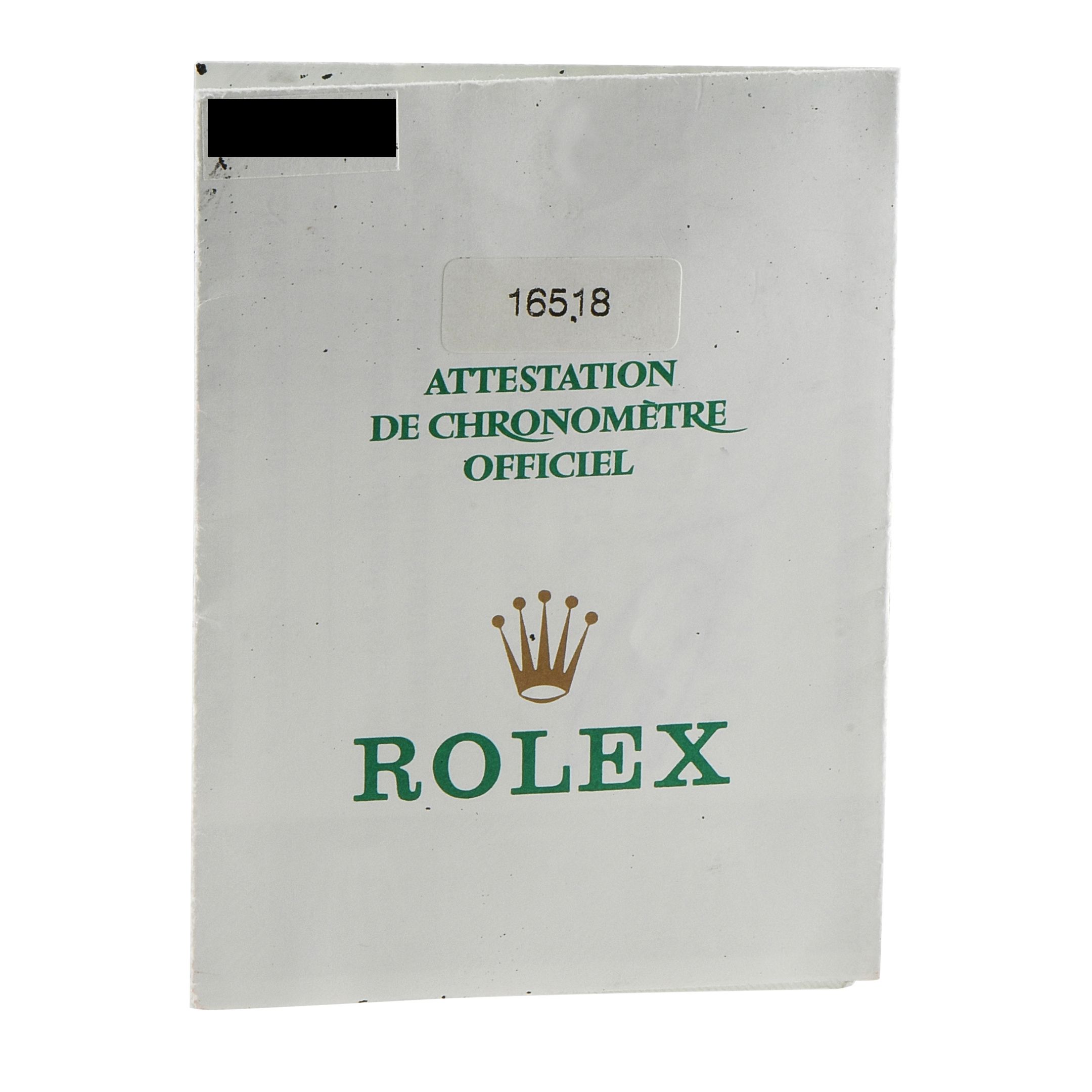 Rolex Daytona Zenith Yellow Gold Watch 16518