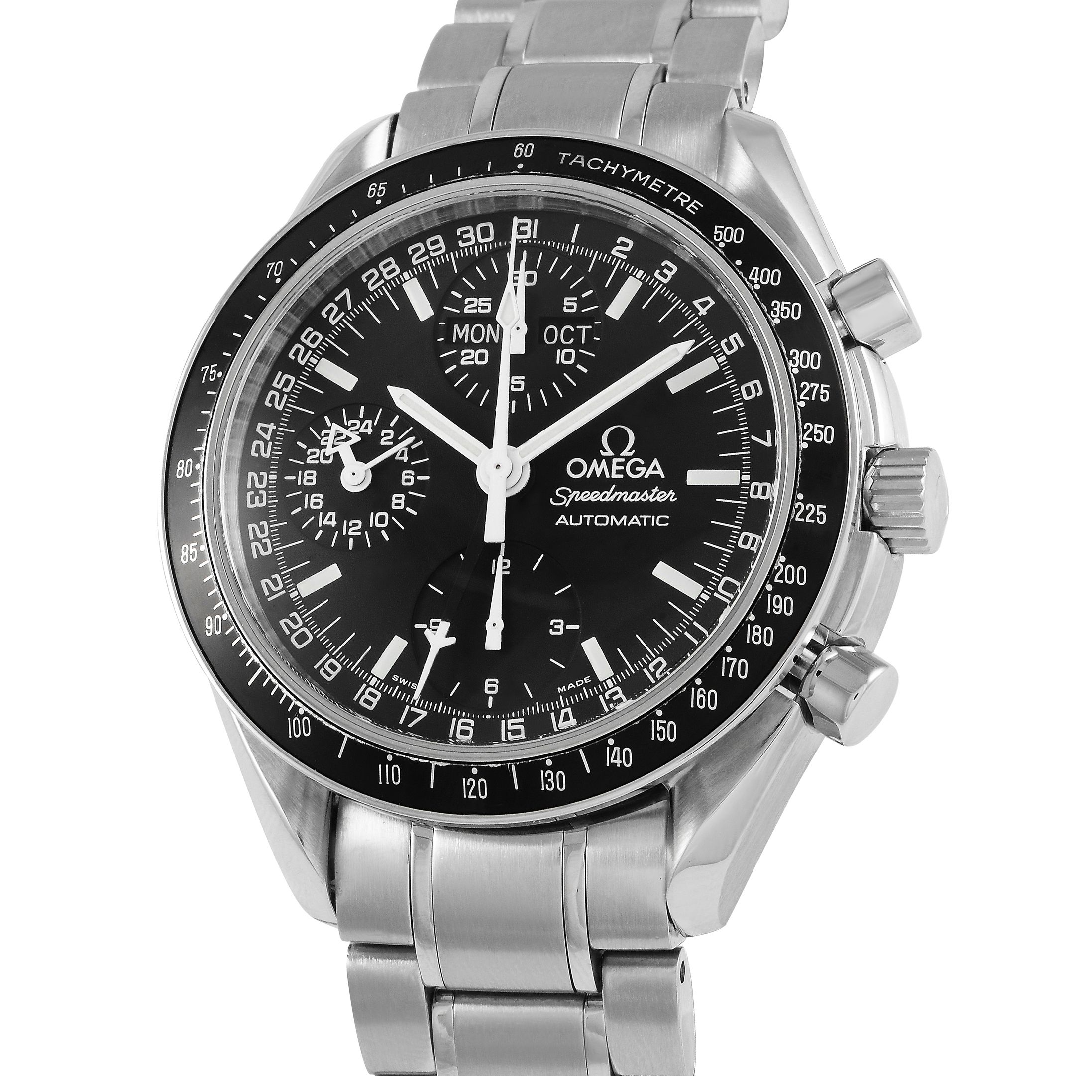 Omega Speedmaster Day-Date Chronograph Watch 3520.50.00