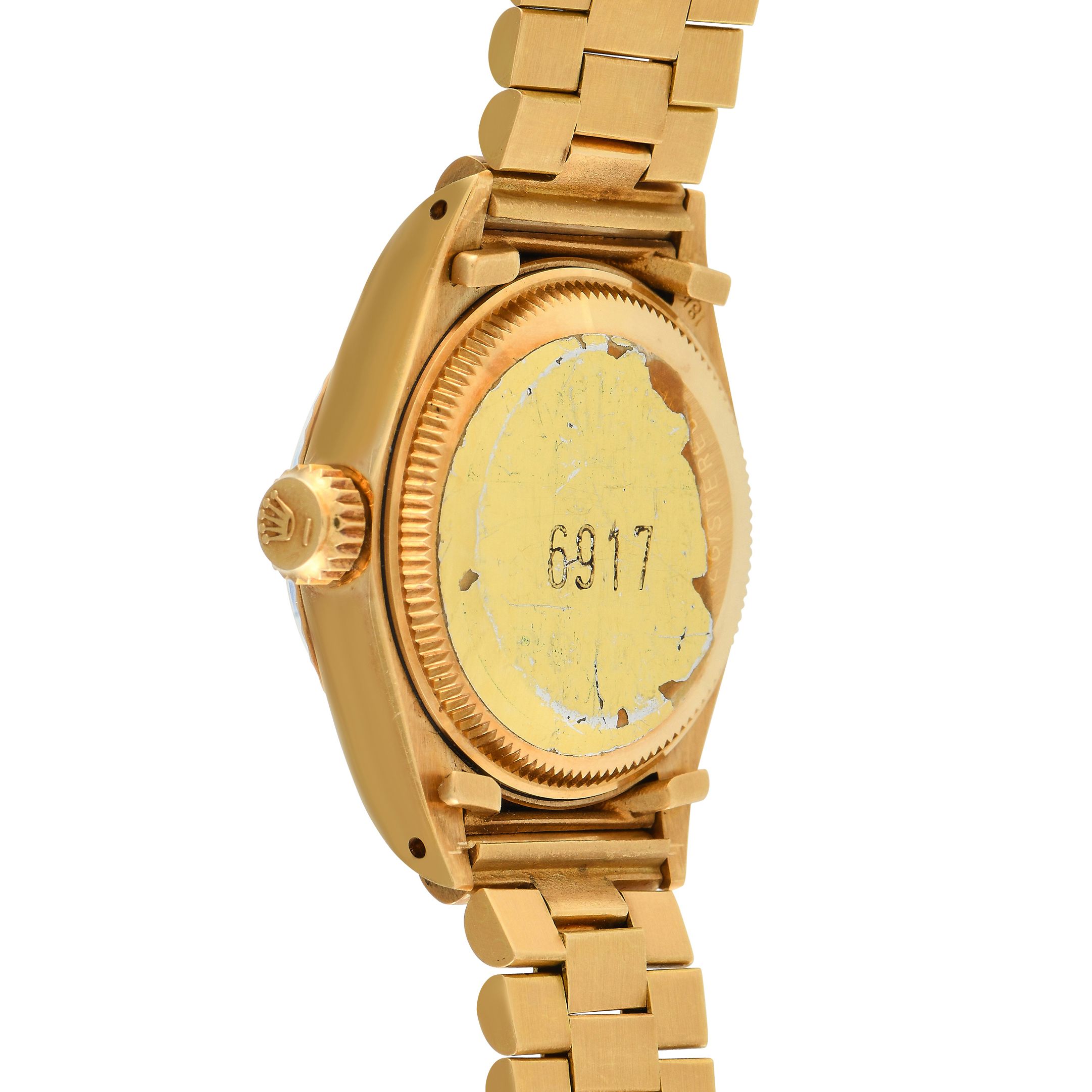 Rolex Lady Datejust Yellow Gold Khanjar Watch 6917