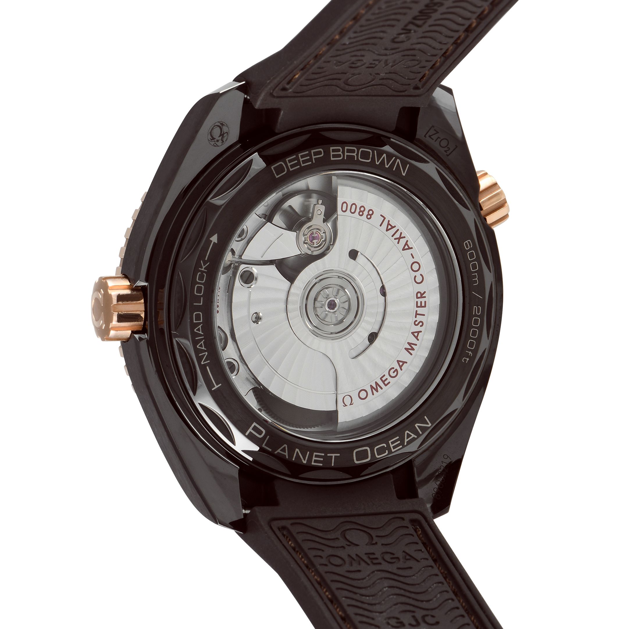 Omega Seamaster Planet Ocean Brown Ceramic Watch 215.62.40.20.13.001