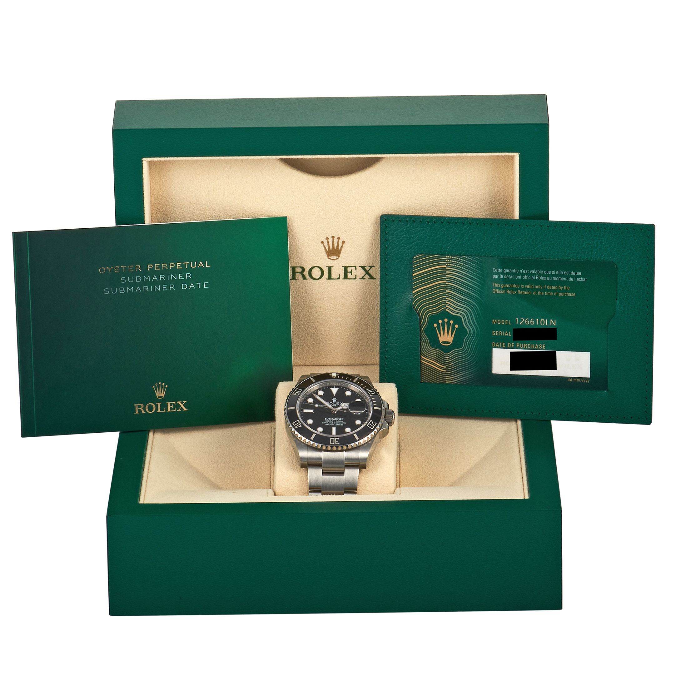 Rolex Submariner Date Watch 126610LN