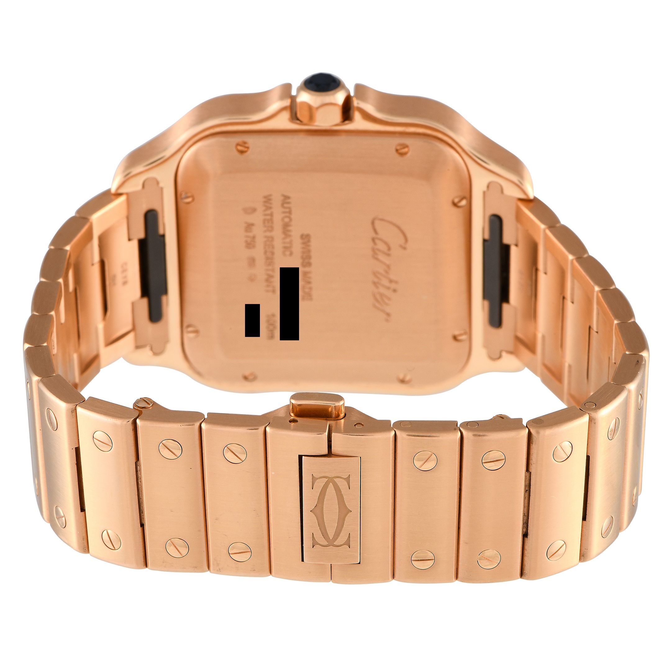 Cartier Santos Large Rose Gold WGSA0007