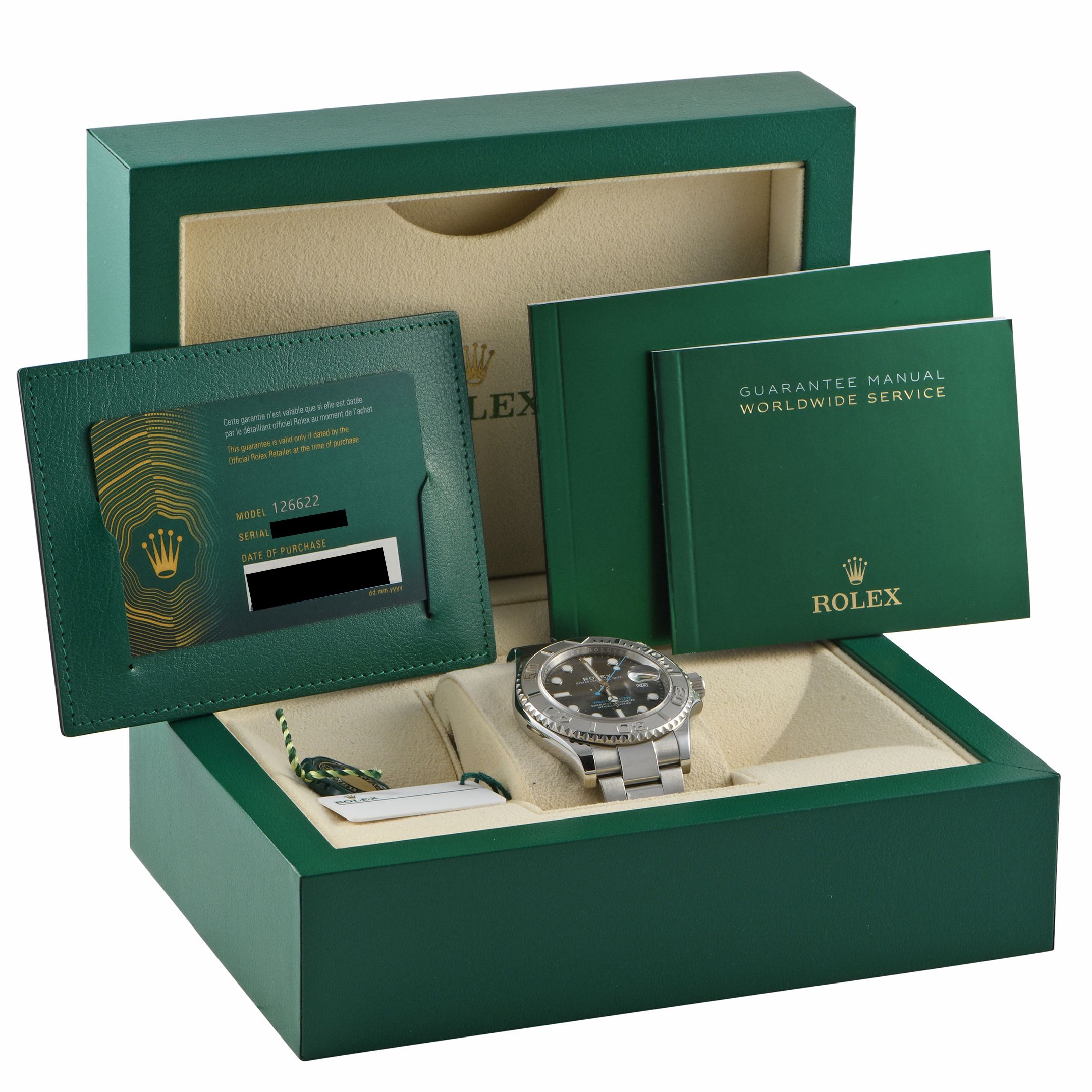 Rolex Yacht-Master 40 Slate Dial Watch 126622