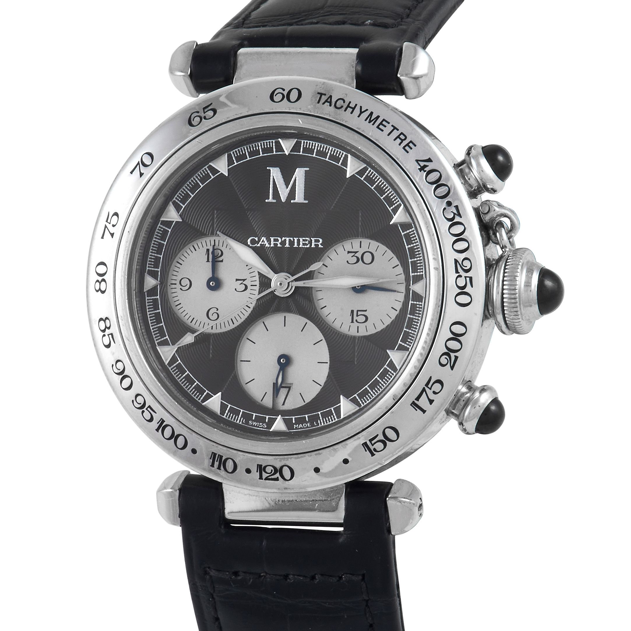 Cartier Pasha de Cartier Automatic Chronograph White Gold Limited Edition Watch