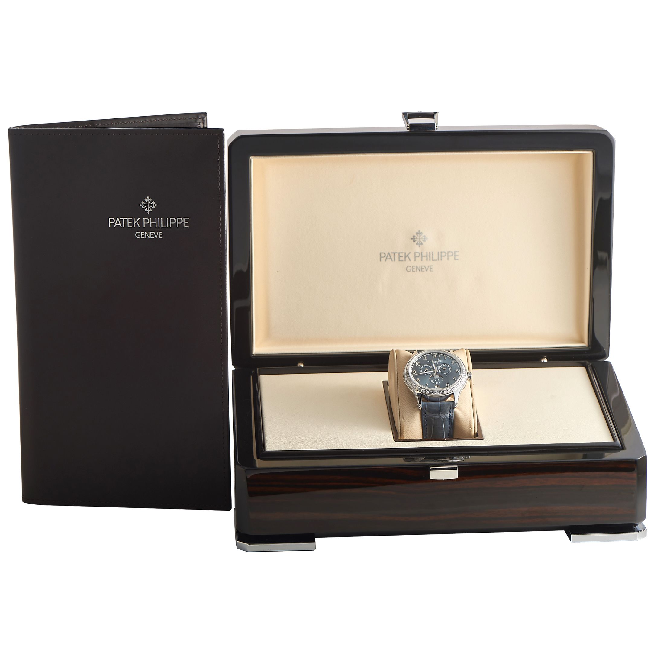 Patek Philippe Complications Annual Calendar Diamond Ladies Watch 4947G-001