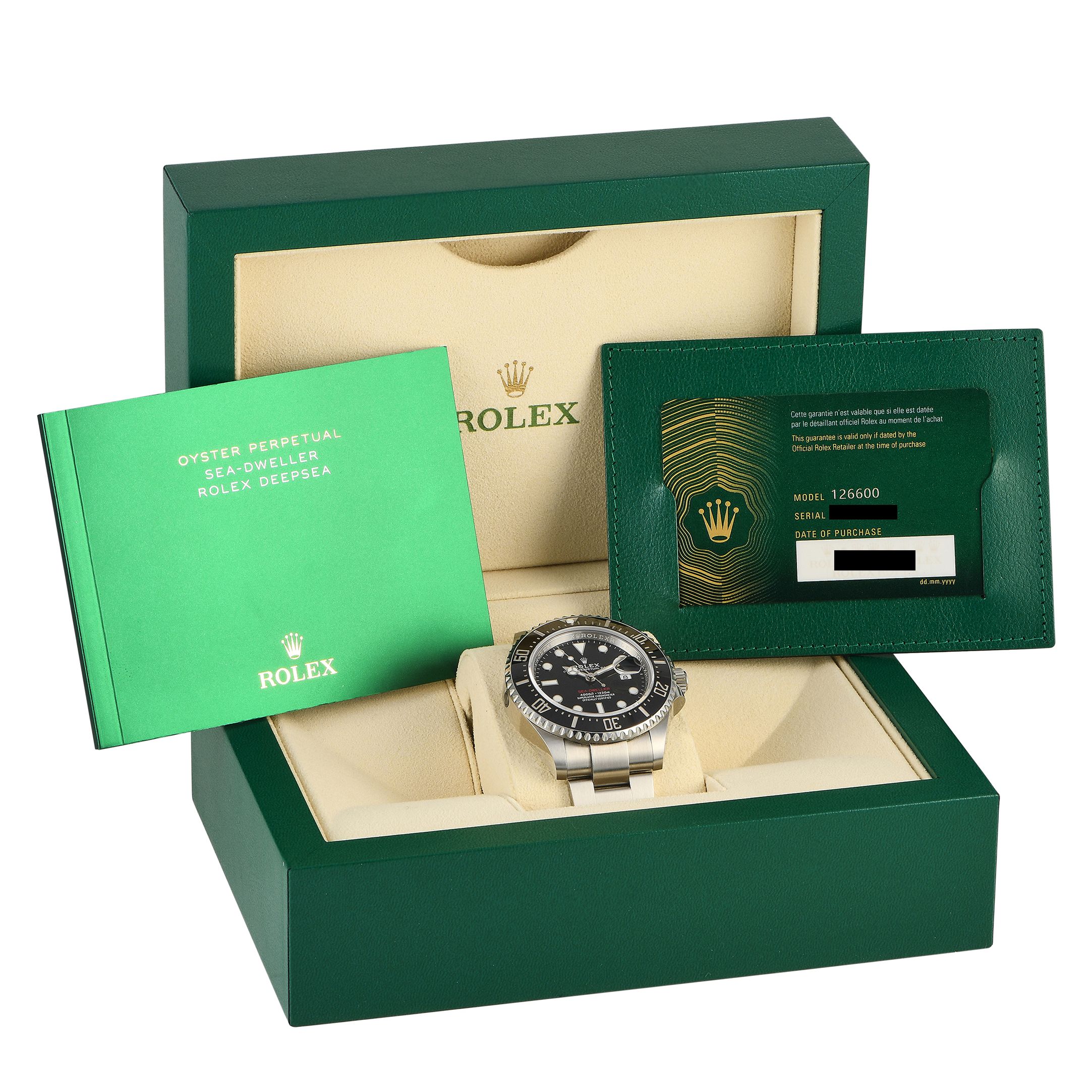 Rolex Sea-Dweller Watch 126600-002