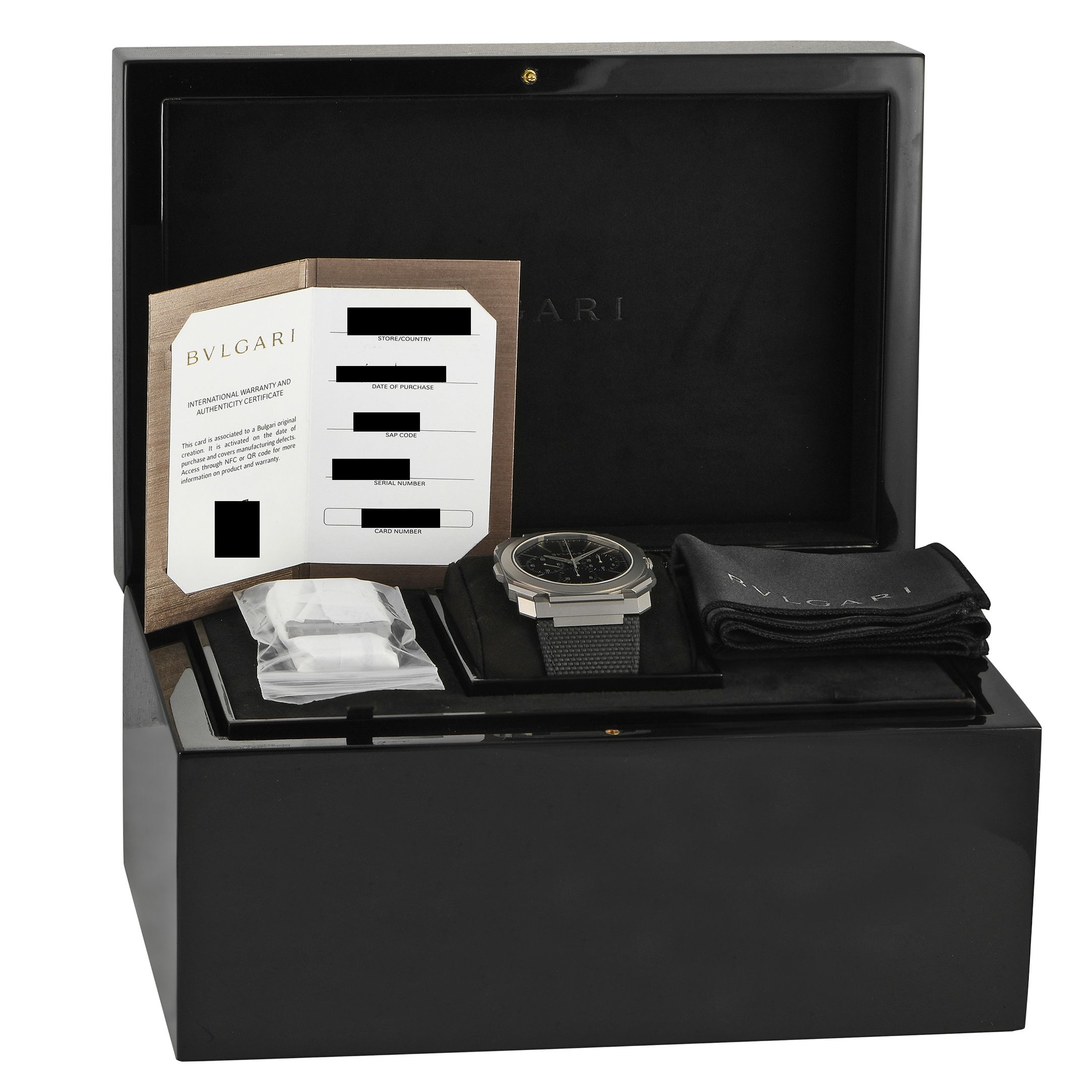 Bvlgari Octo Finissimo Chronograph GMT Watch 103371