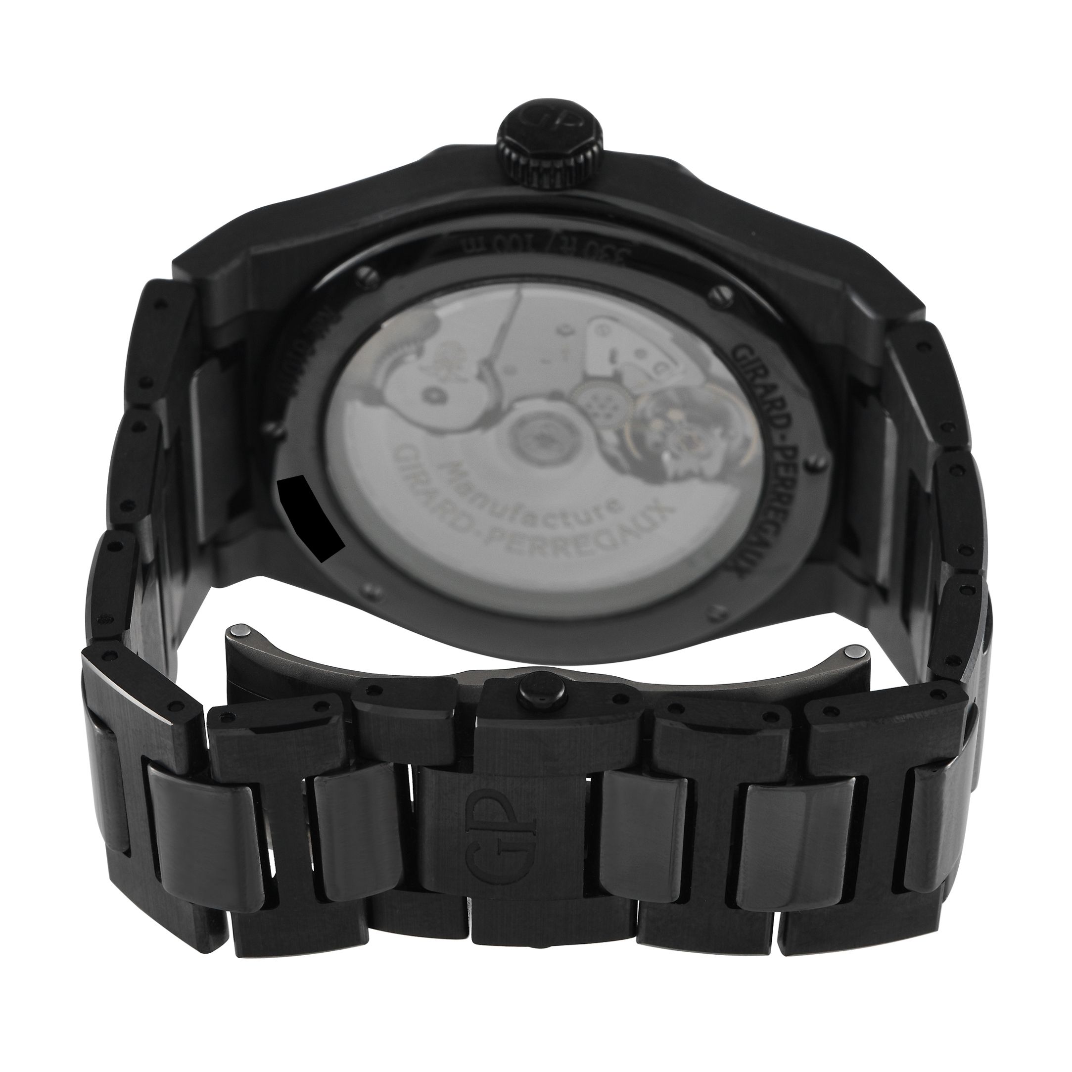 Girard Perregaux Laureato Black Ceramic Watch 81010-32-631-32A