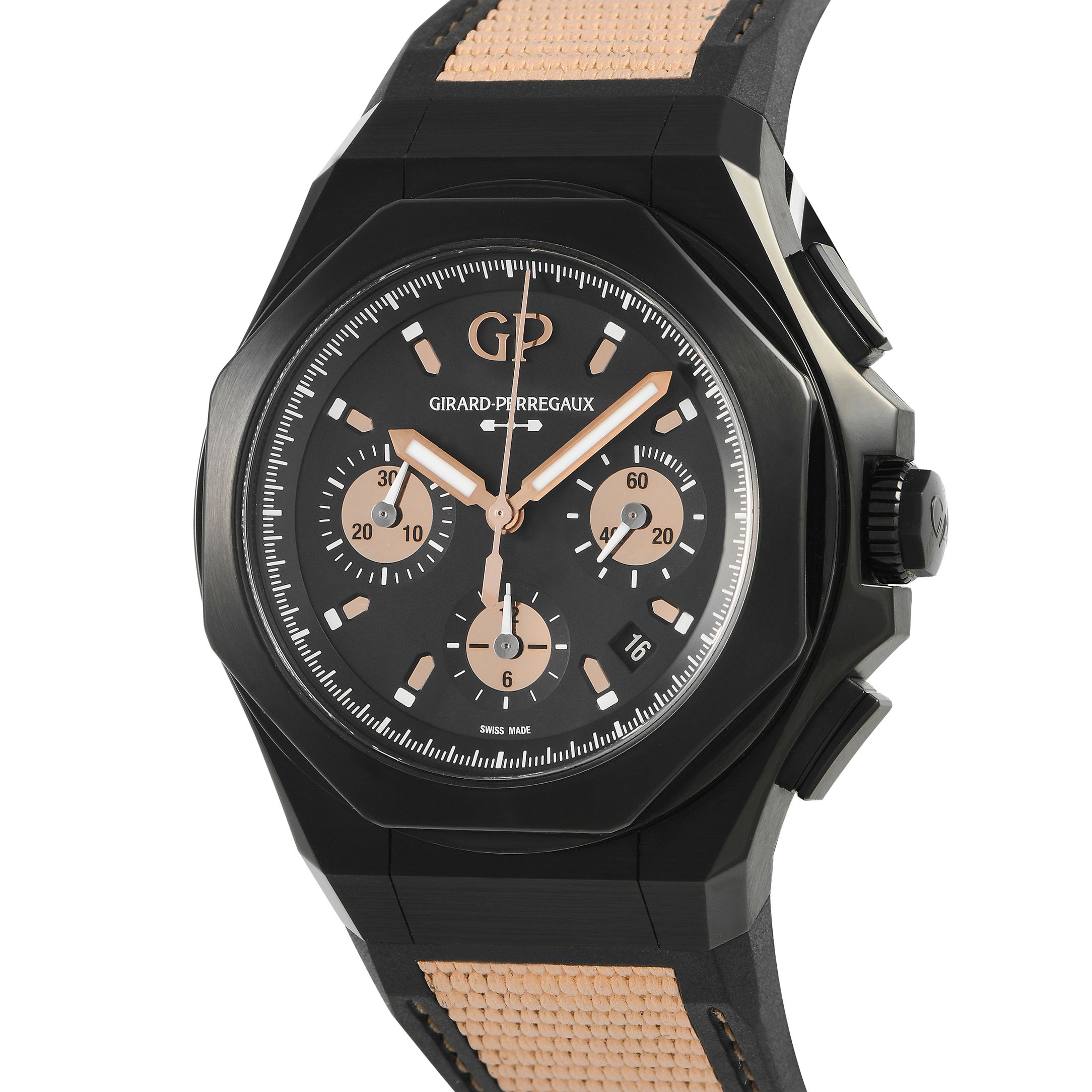 Girard Perregaux Laureato Absolute Gold Fever Watch 81060-21-492-FH3A