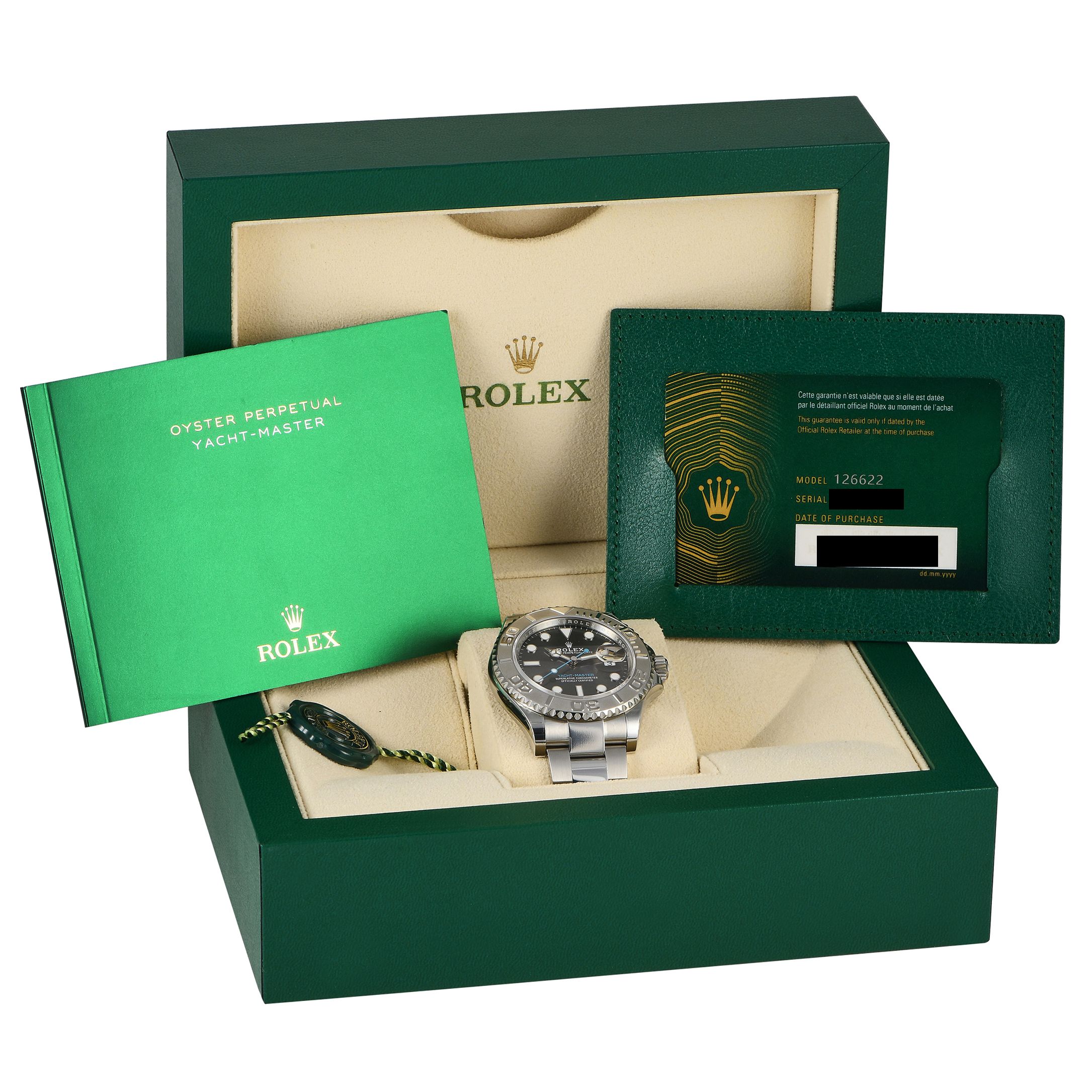 Rolex Yacht-Master 40 Slate Dial Watch 126622