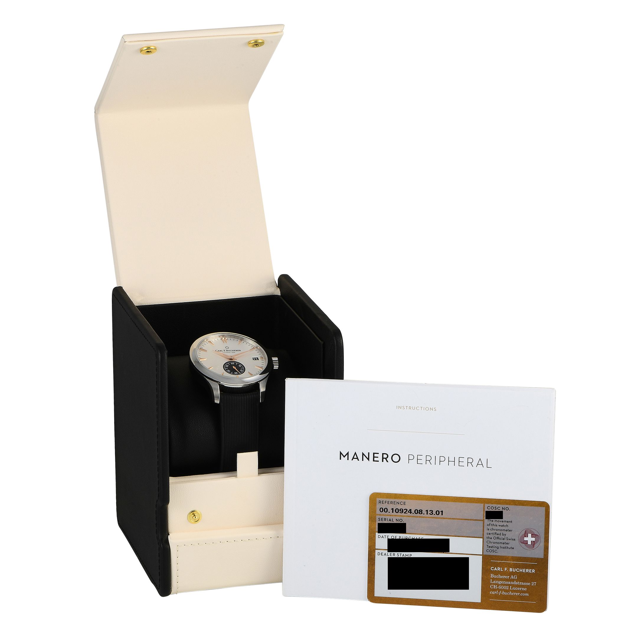 Bucherer Manero Peripheral Watch 00.10924.08.13.01