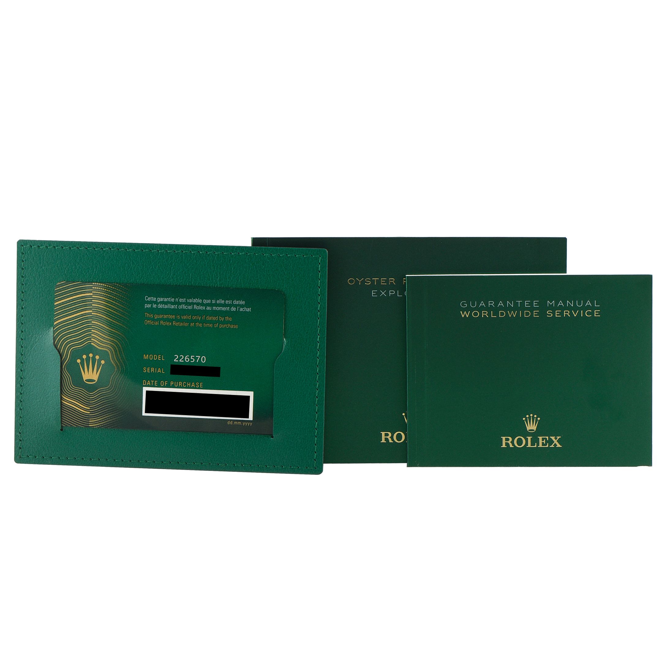 Rolex Explorer II White Dial Steel Watch 226570