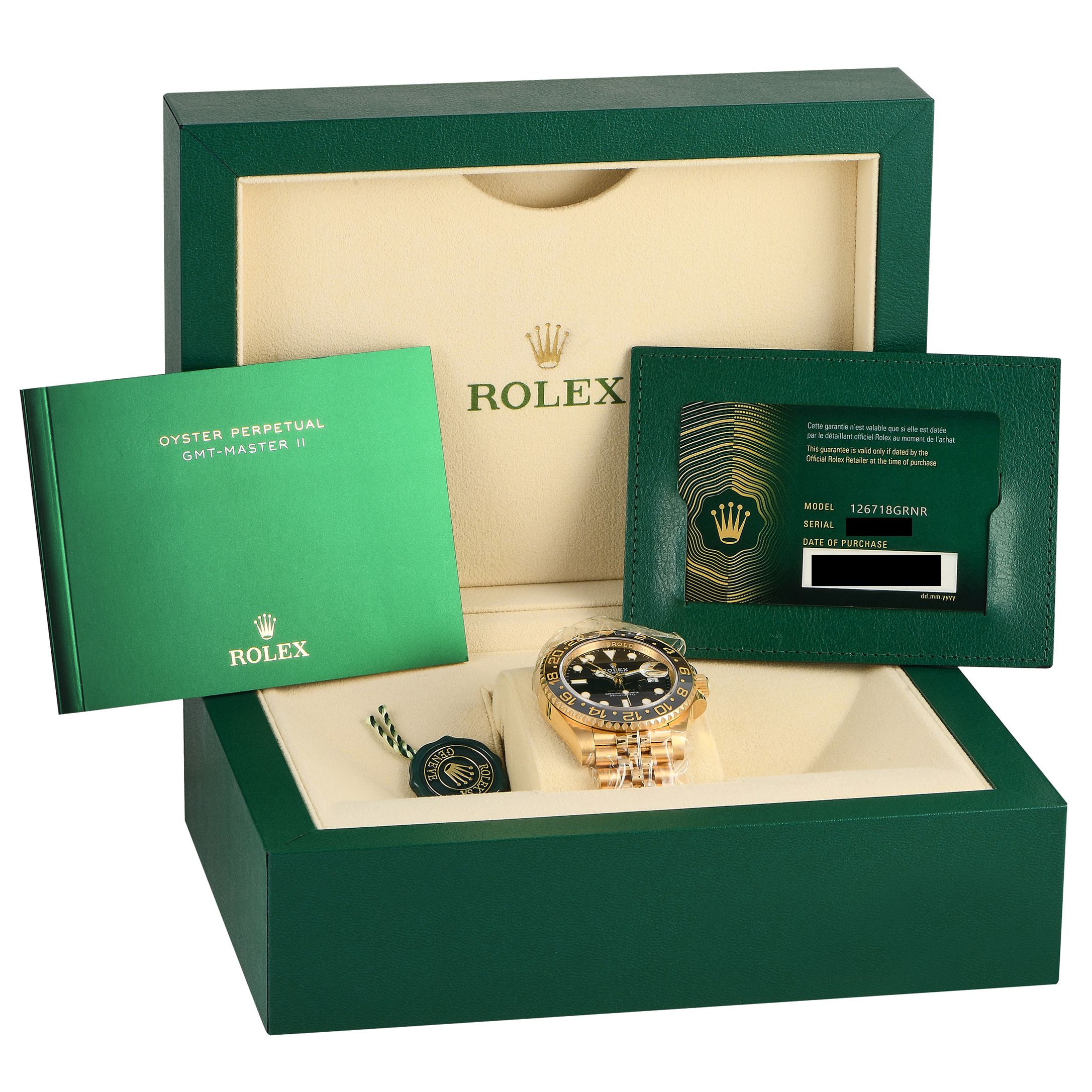 Rolex GMT-Master II Watch 126718GRNR