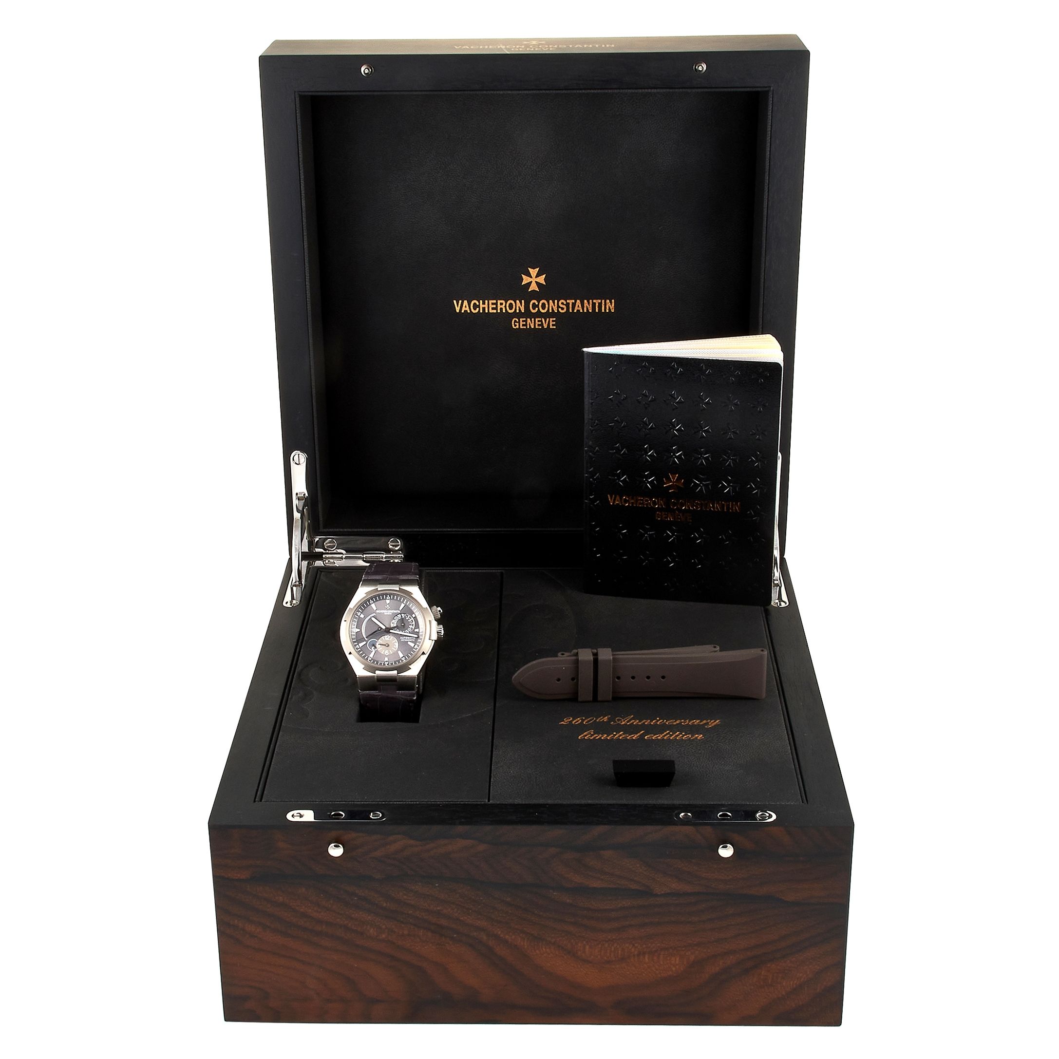 Vacheron Constantin Overseas Dual Time Slate Watch 47450/000W-9511