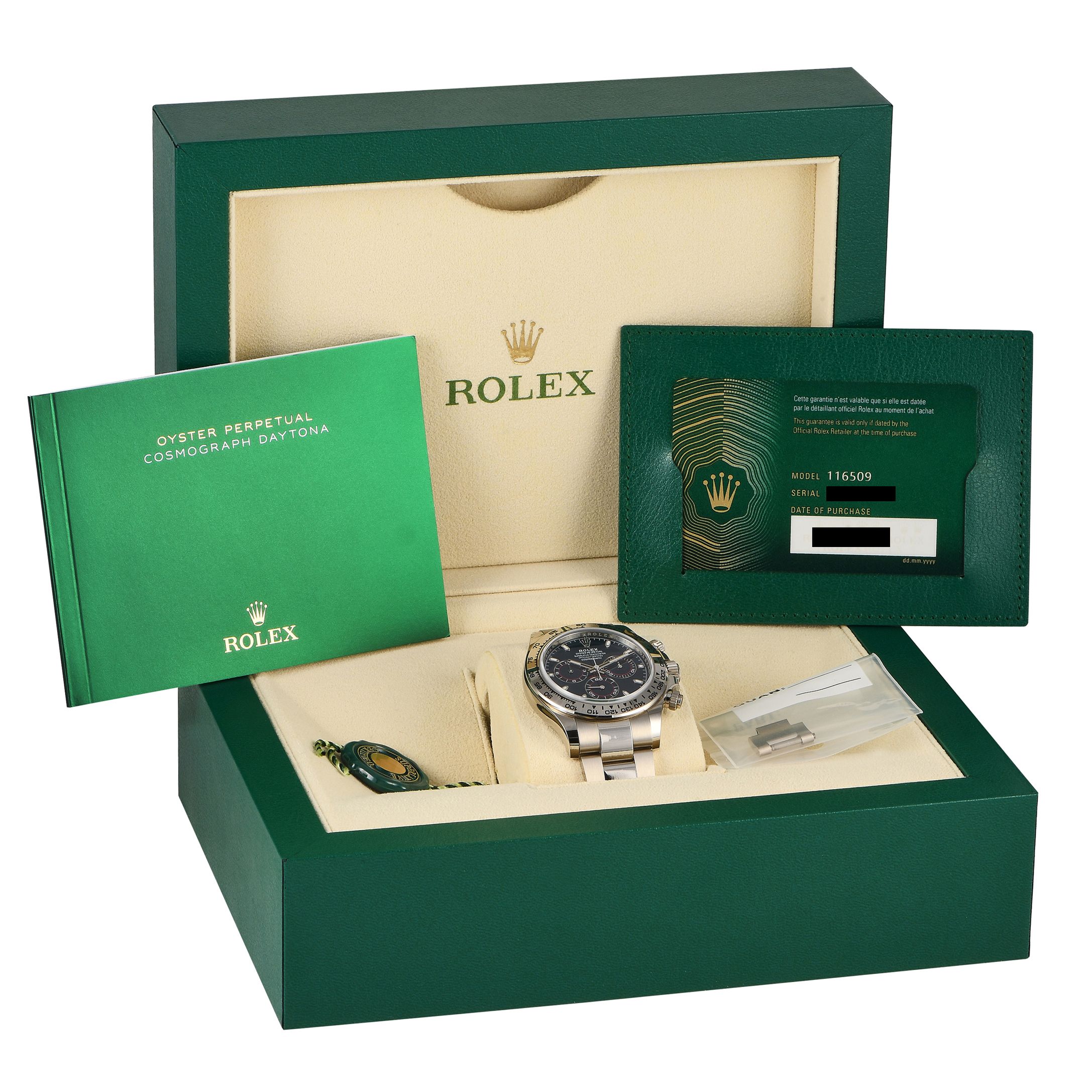 Rolex Daytona Blue Dial Watch 116509