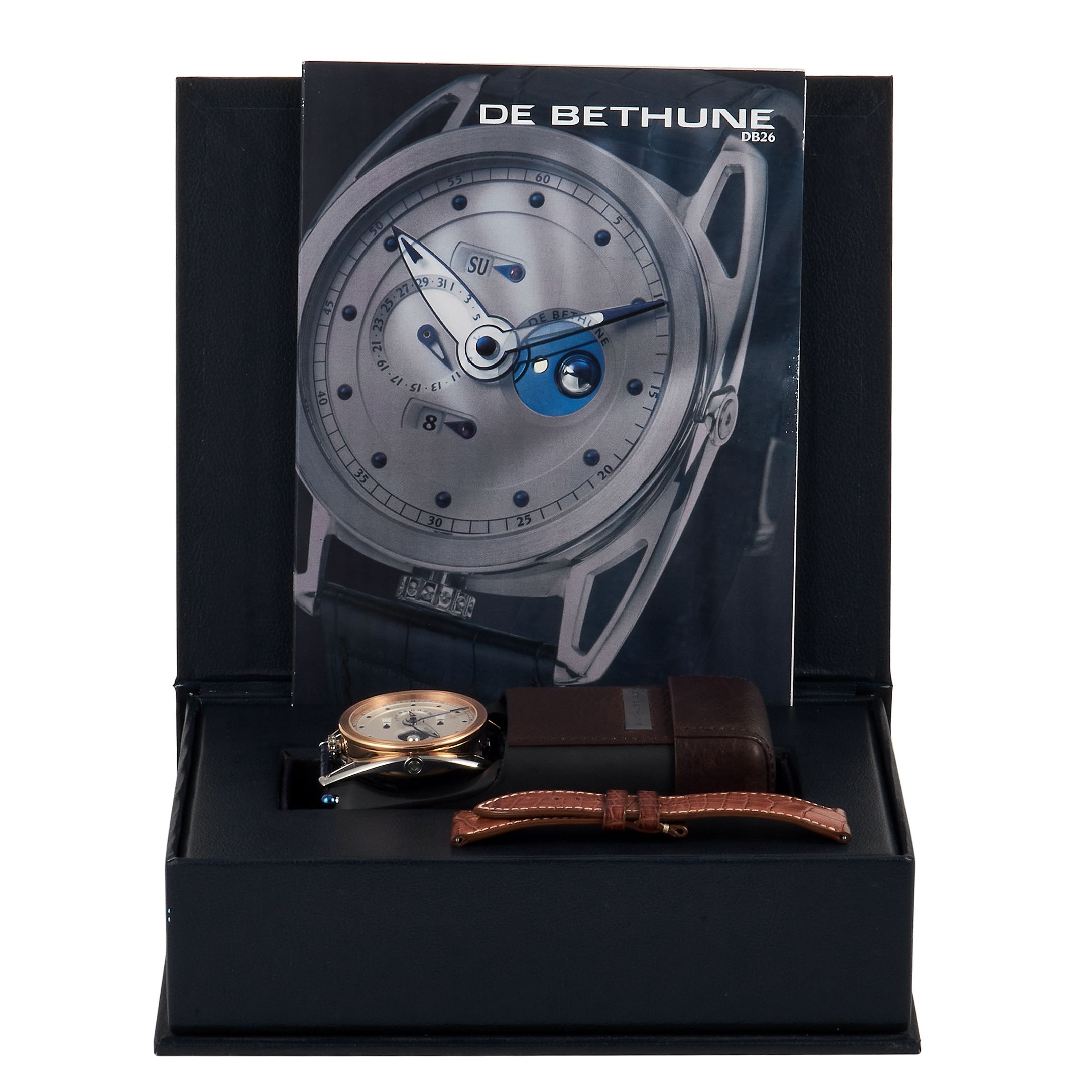 De Bethune Perpetual Calendar Rose Gold Men's Watch DB26RS1