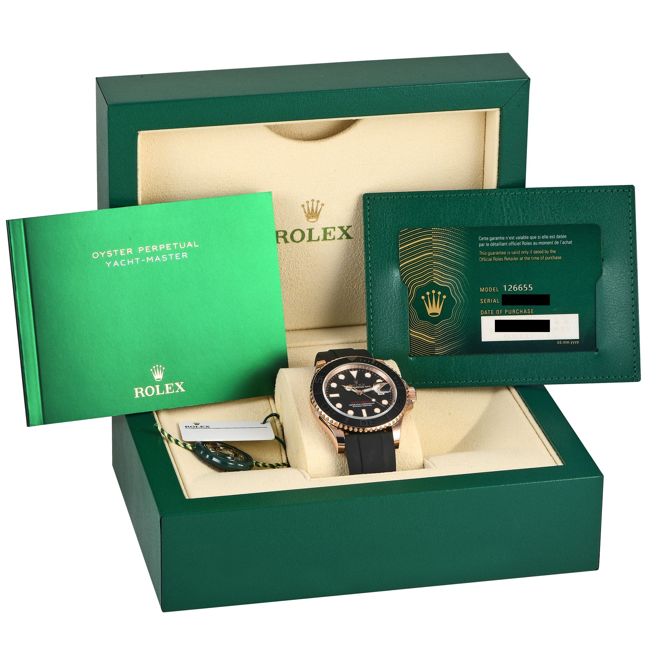 Rolex Yacht-Master 40 Everose Gold Watch 126655