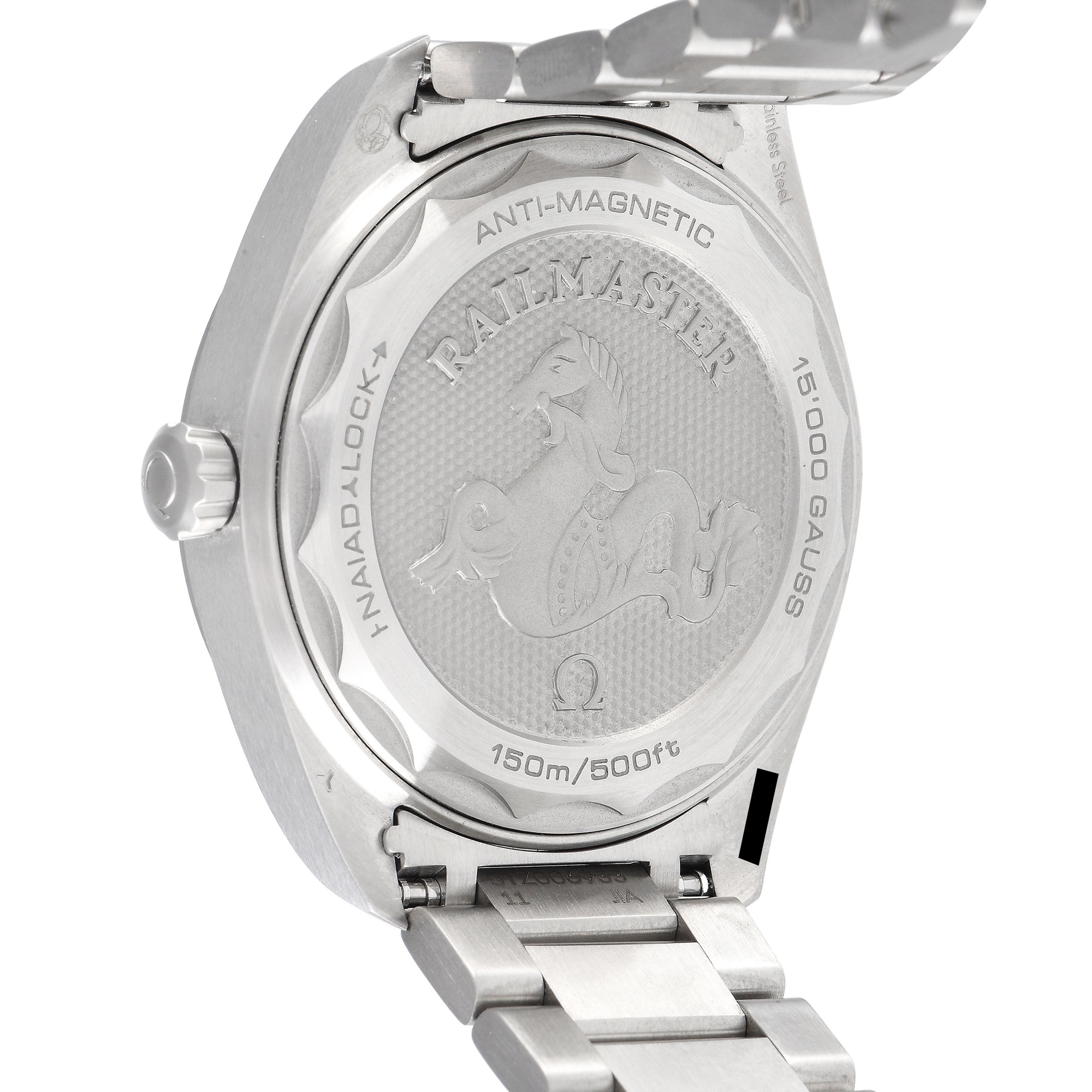 Omega Seamaster Railmaster Steel Watch 220.10.40.20.01.001