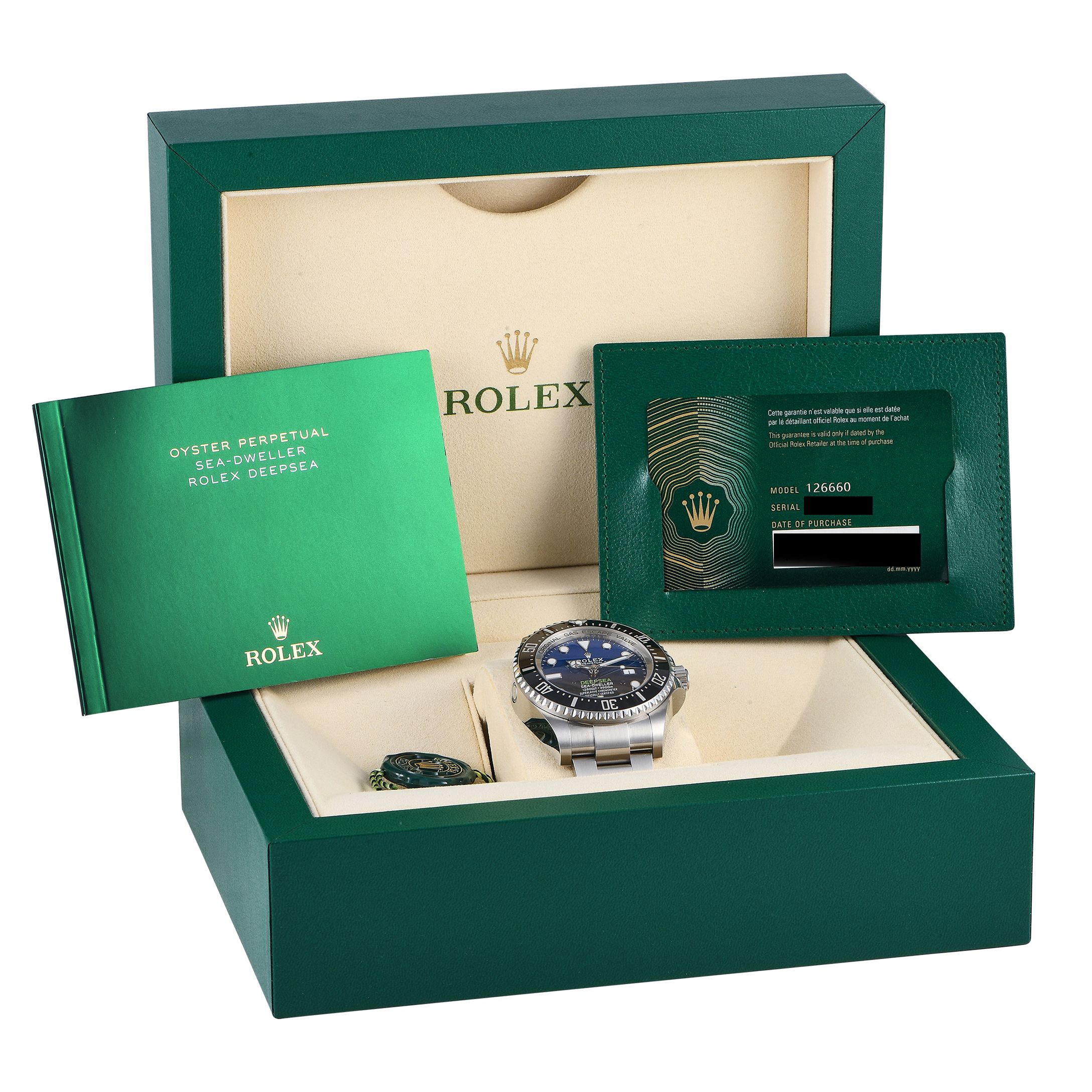 Rolex Sea-Dweller Deepsea Watch 126660