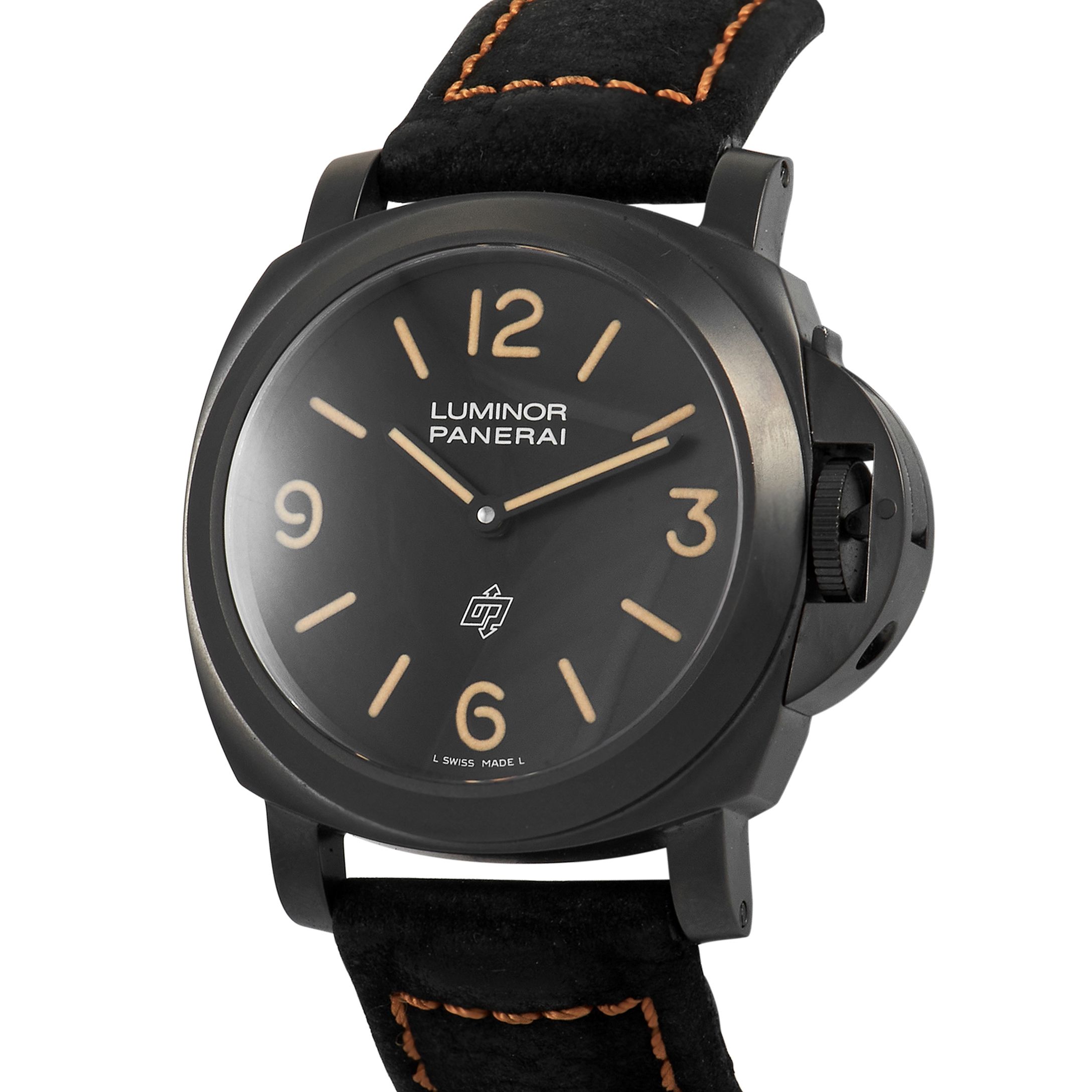 Officine Panerai Luminor Base PVD Watch PAM00360