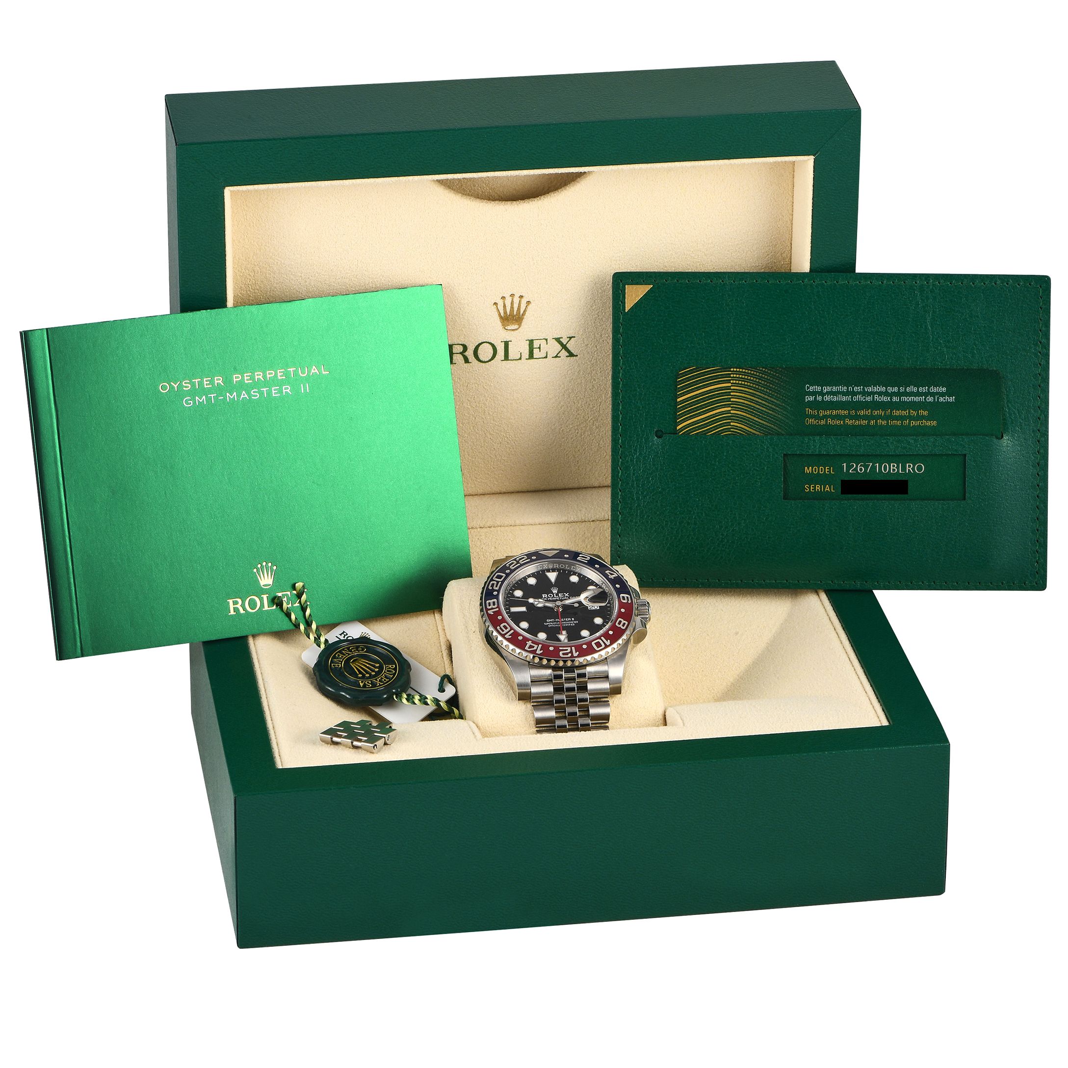 Rolex GMT-Master II Watch 126710BLRO