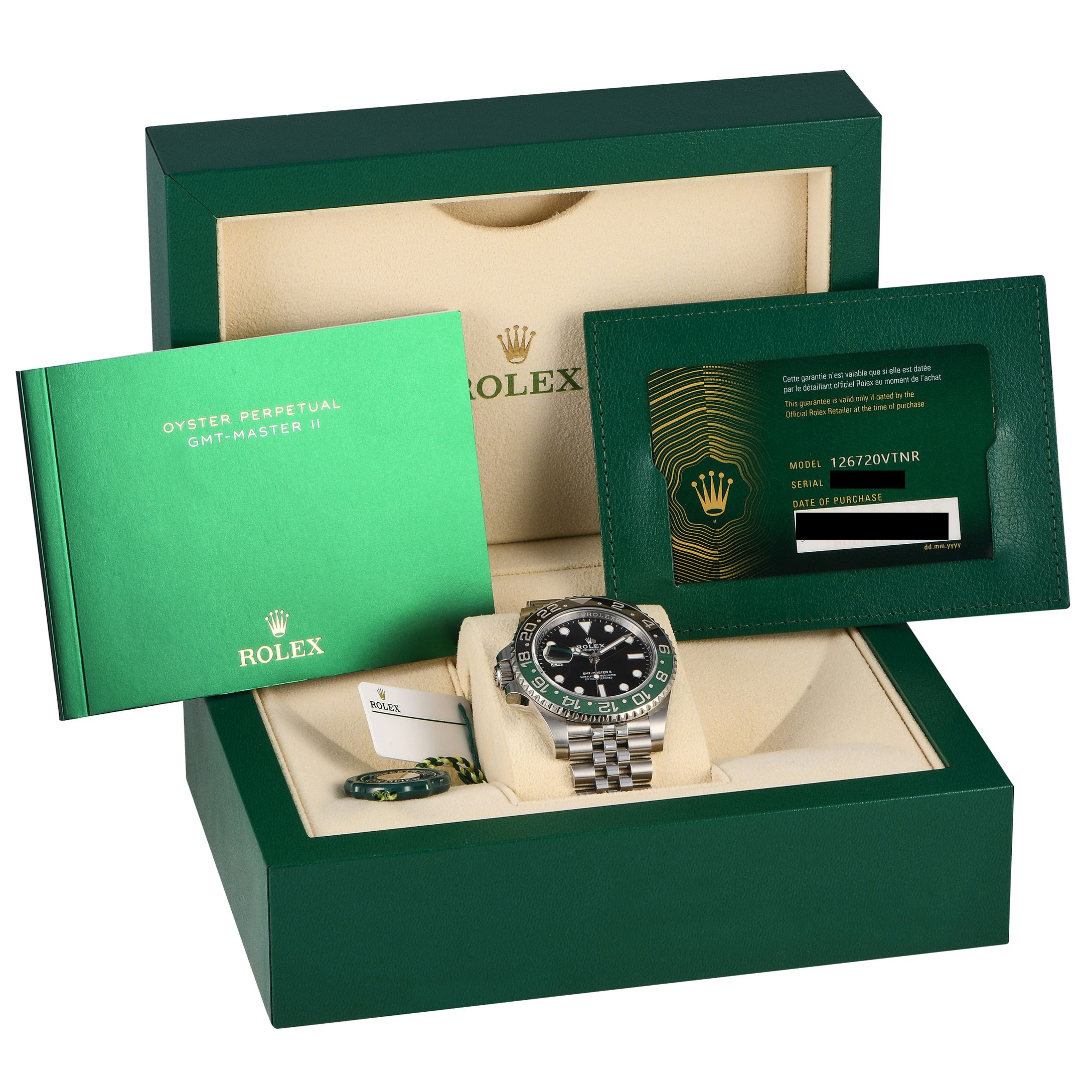 Rolex GMT-Master II Left-Hand Watch 126720VTNR