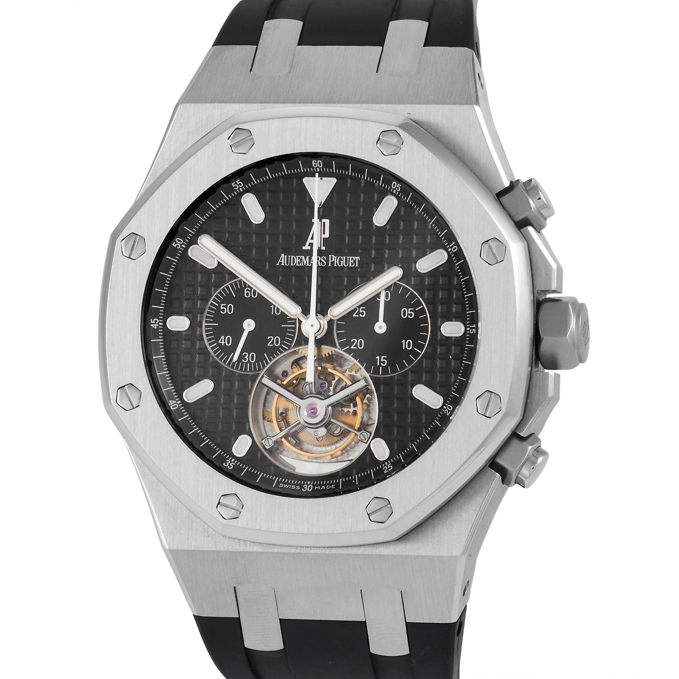 Audemars Piguet Royal Oak Tourbillon Chronograph Watch 25977ST.OO.D002CR.01