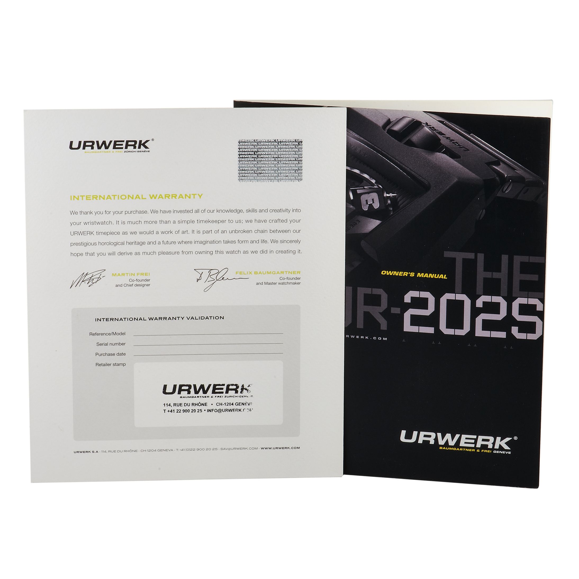 Urwerk Hammerhead Steel Watch UR-202S