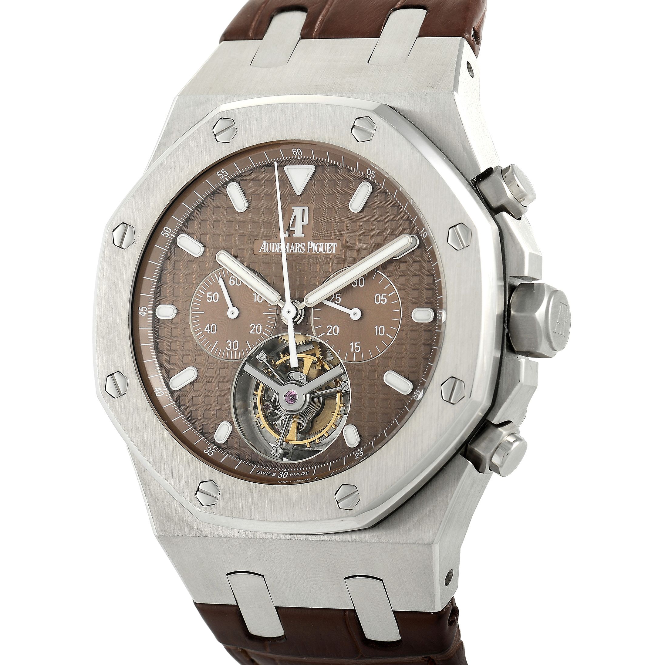 Audemars Piguet Royal Oak Tourbillon Chronograph Watch 25977ST.OO.D082CR.01