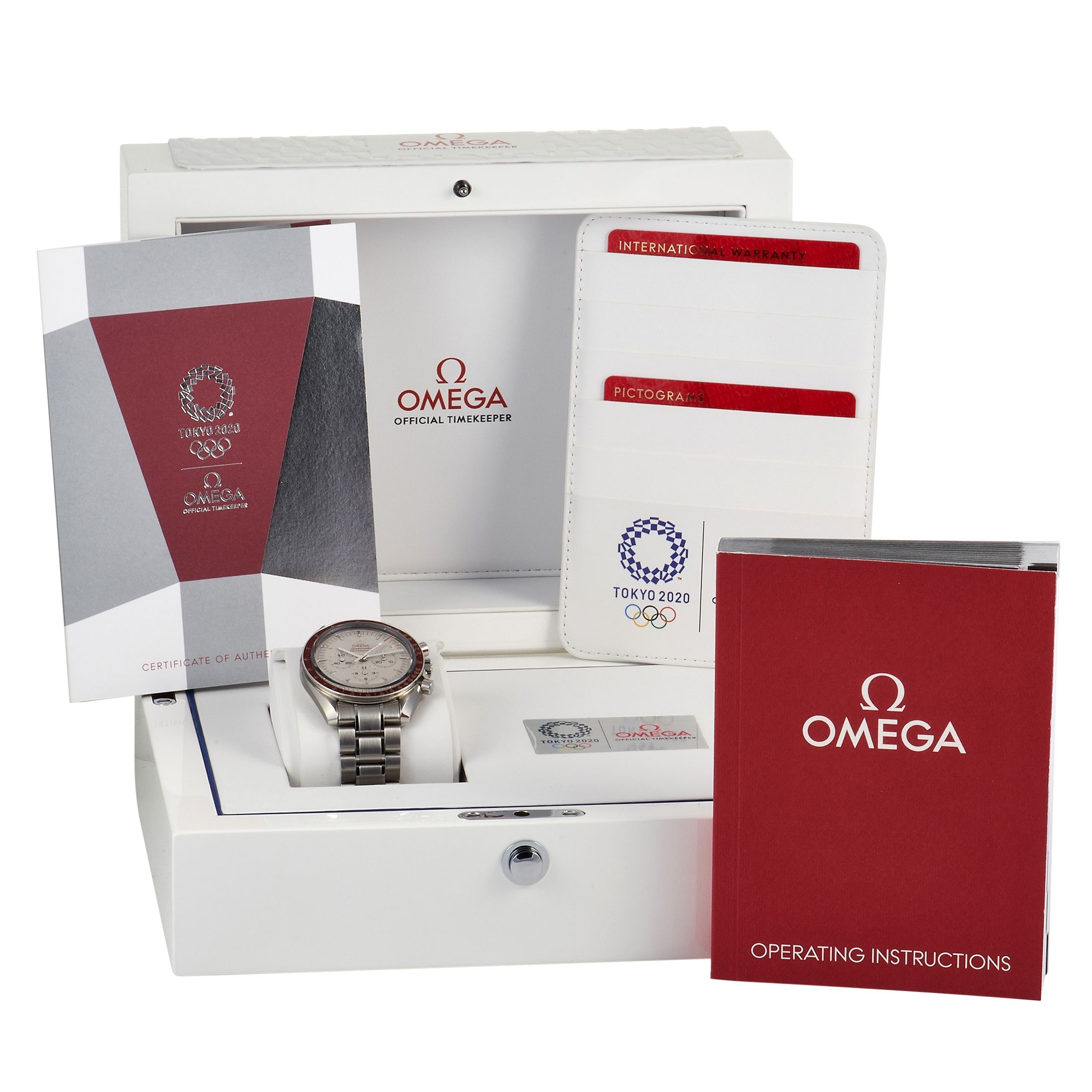 Omega Speedmaster Tokyo 2020 Limited Ed Men's Watch 522.30.42.30.06.001