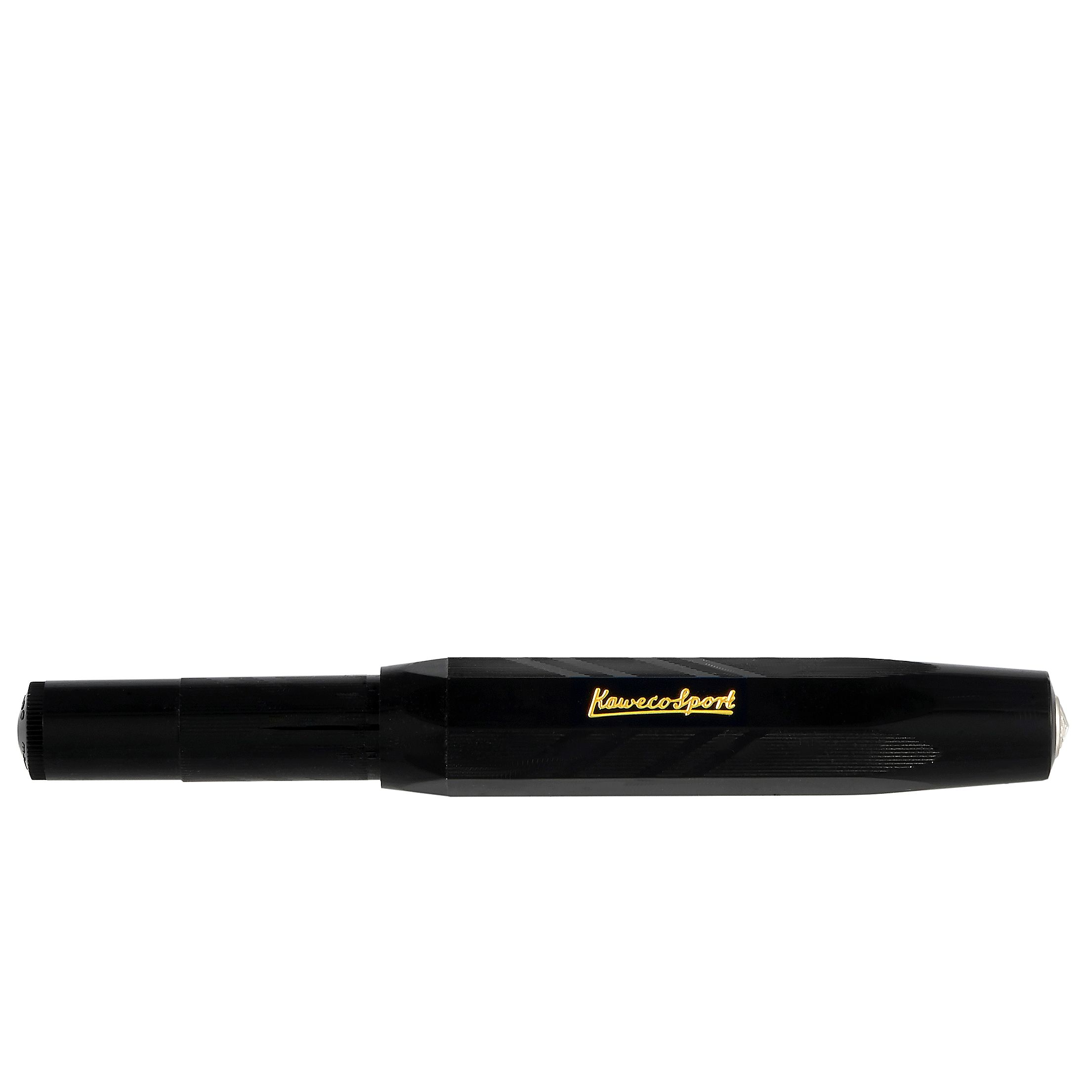 Kaweco Classic Sport Guilloché Gel Black Rollerball Pen