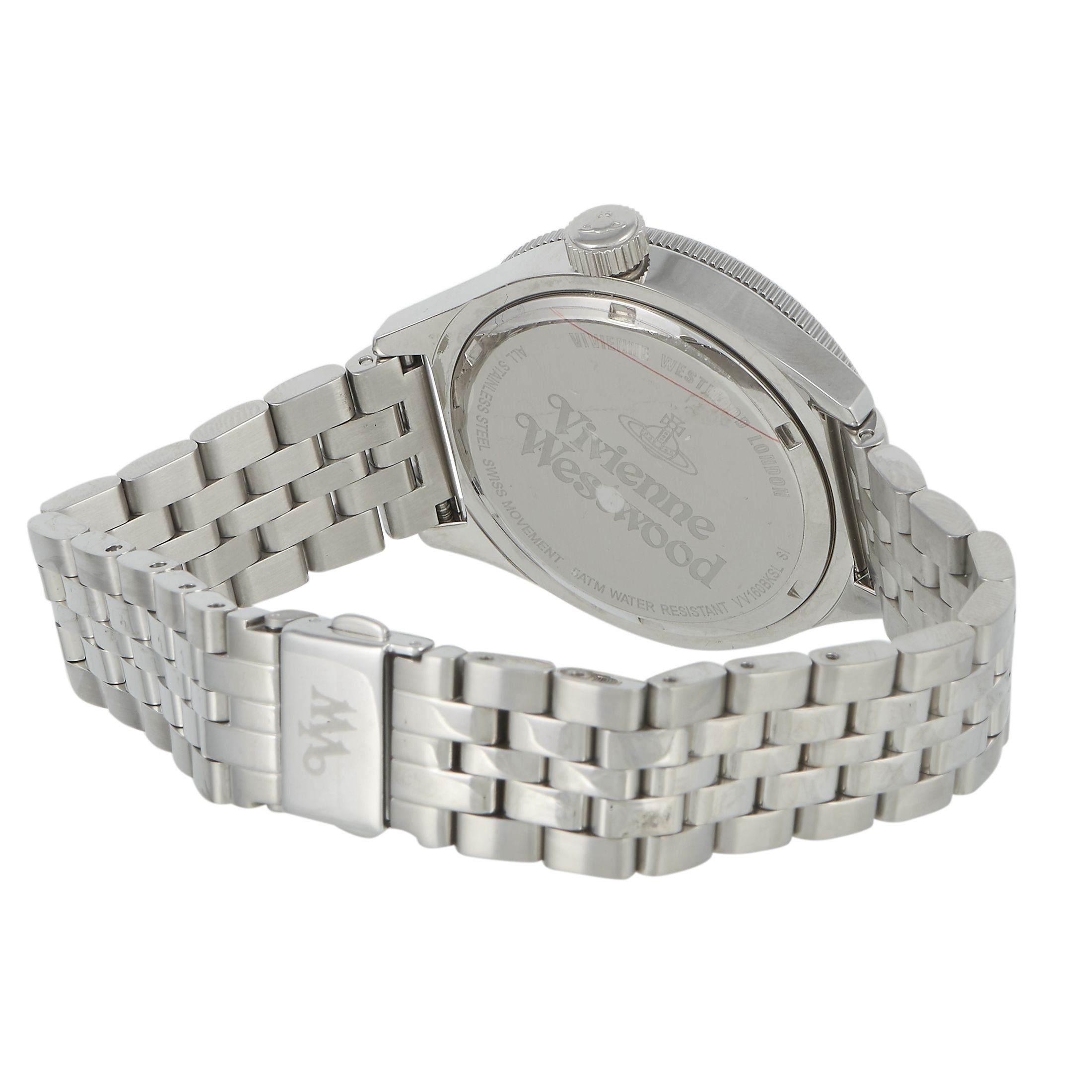 Vivienne Westwood Smithfield Stainless Steel Watch VV160BKSL