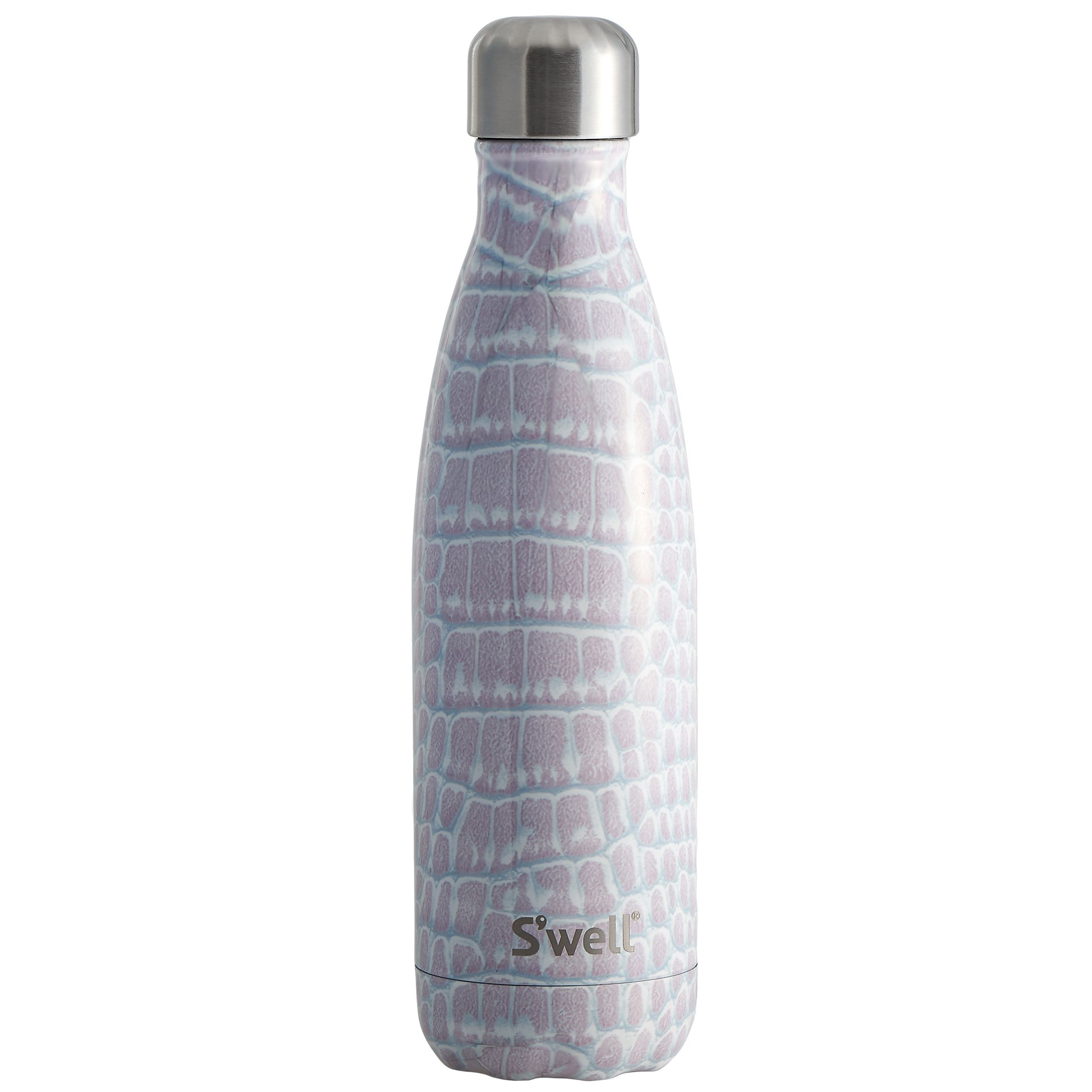 Swell Exotic Blanc Crocodile 17oz/500ml Insulated Stainless Steel Water Bottle