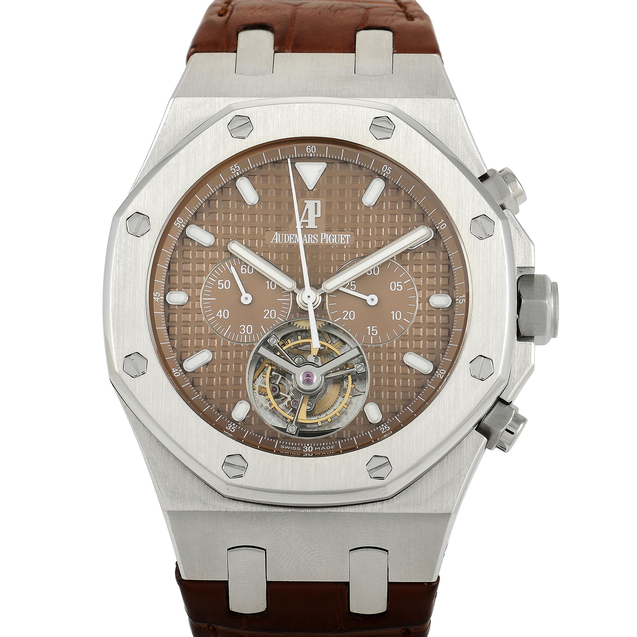 Audemars Piguet Royal Oak Tourbillon Chronograph Watch 25977ST.OO.D082CR.01
