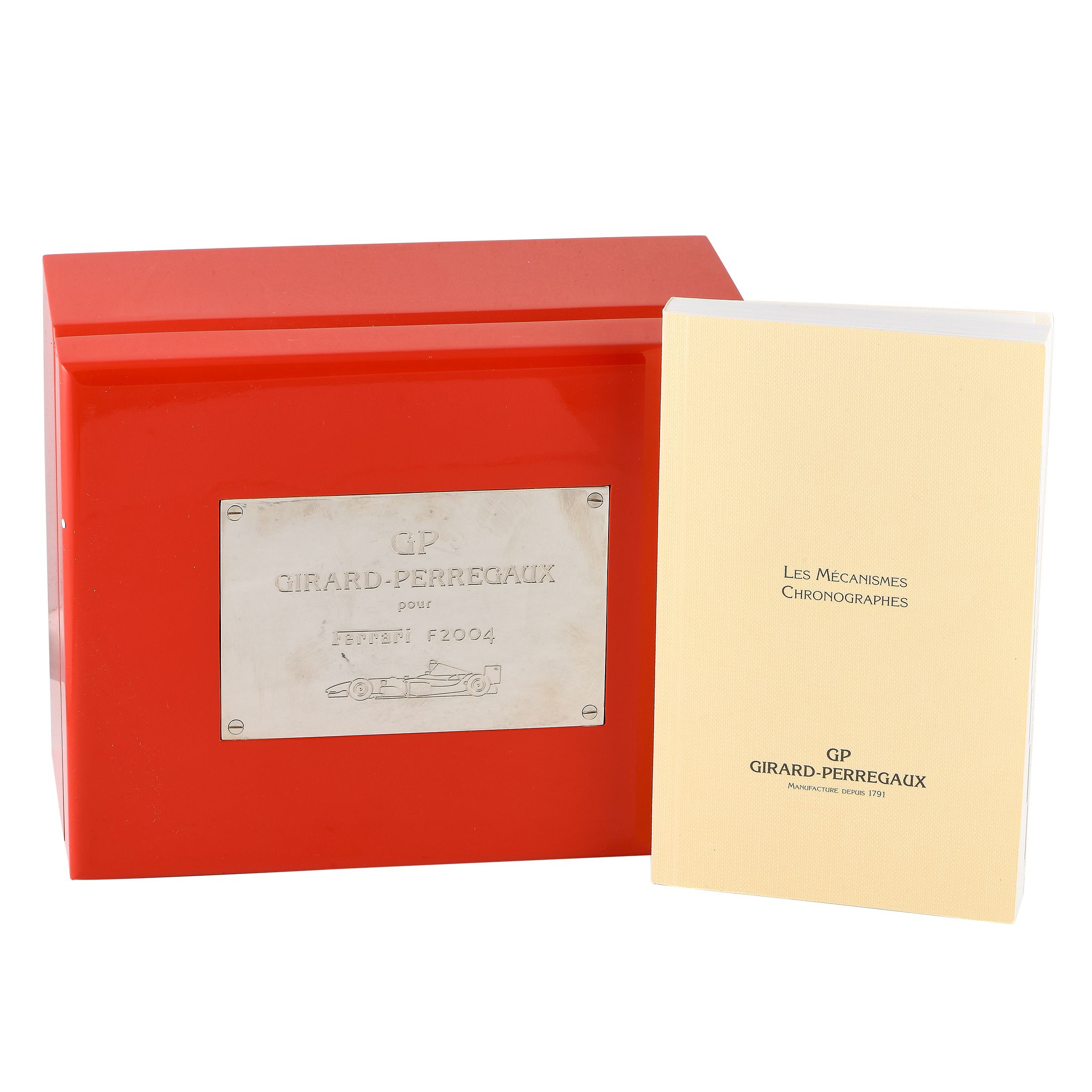 Girard Perregaux Enzo Ferrari Triple Bridge Tourbillon Watch 99190-53-611