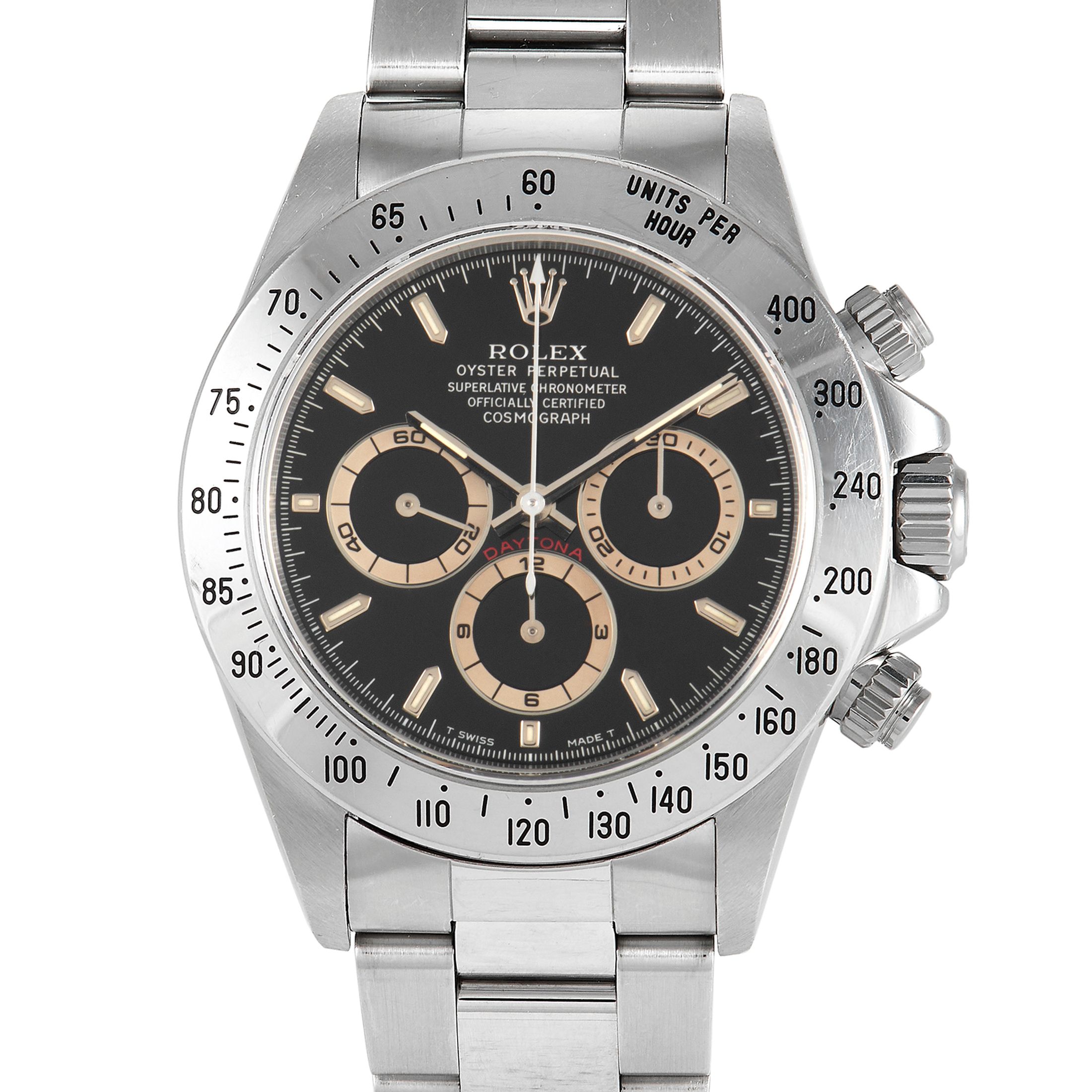 Rolex Daytona Zenith "Patrizzi Dial" Watch 16520
