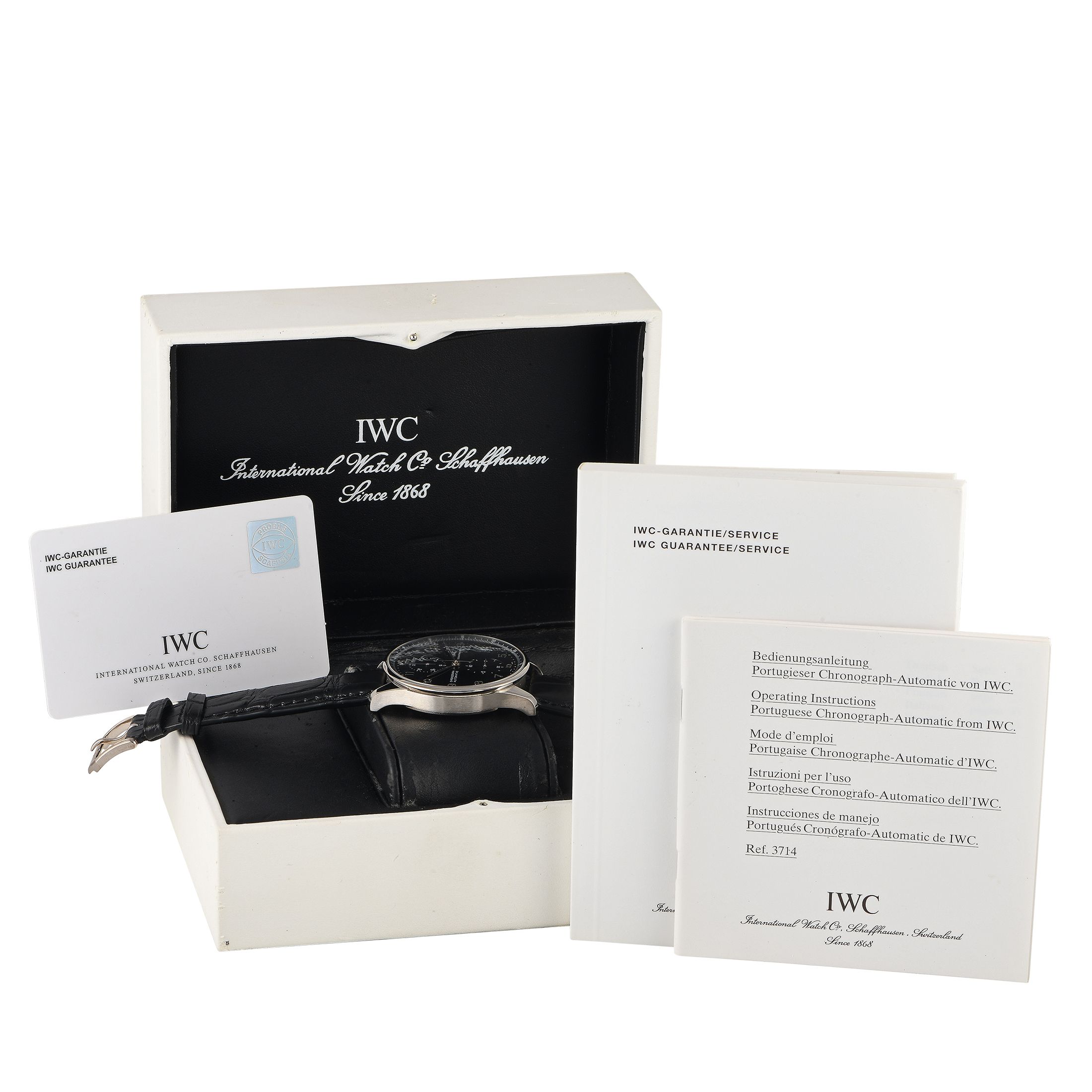 IWC Portugieser Chronograph Watch IW3714-13