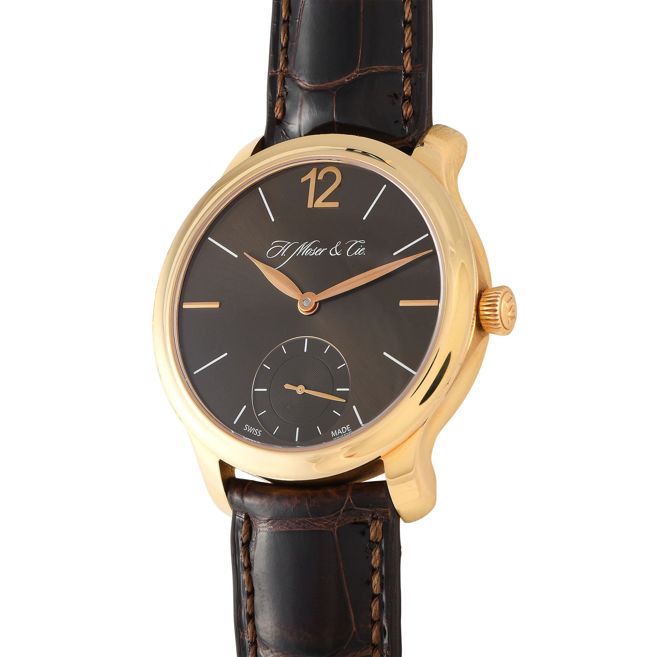 H. Moser & Cie Mayu Yellow Gold Watch 321.503