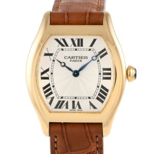 Cartier Tortue ‘Collection Priveé’ 18K Yellow Gold Watch 2496C