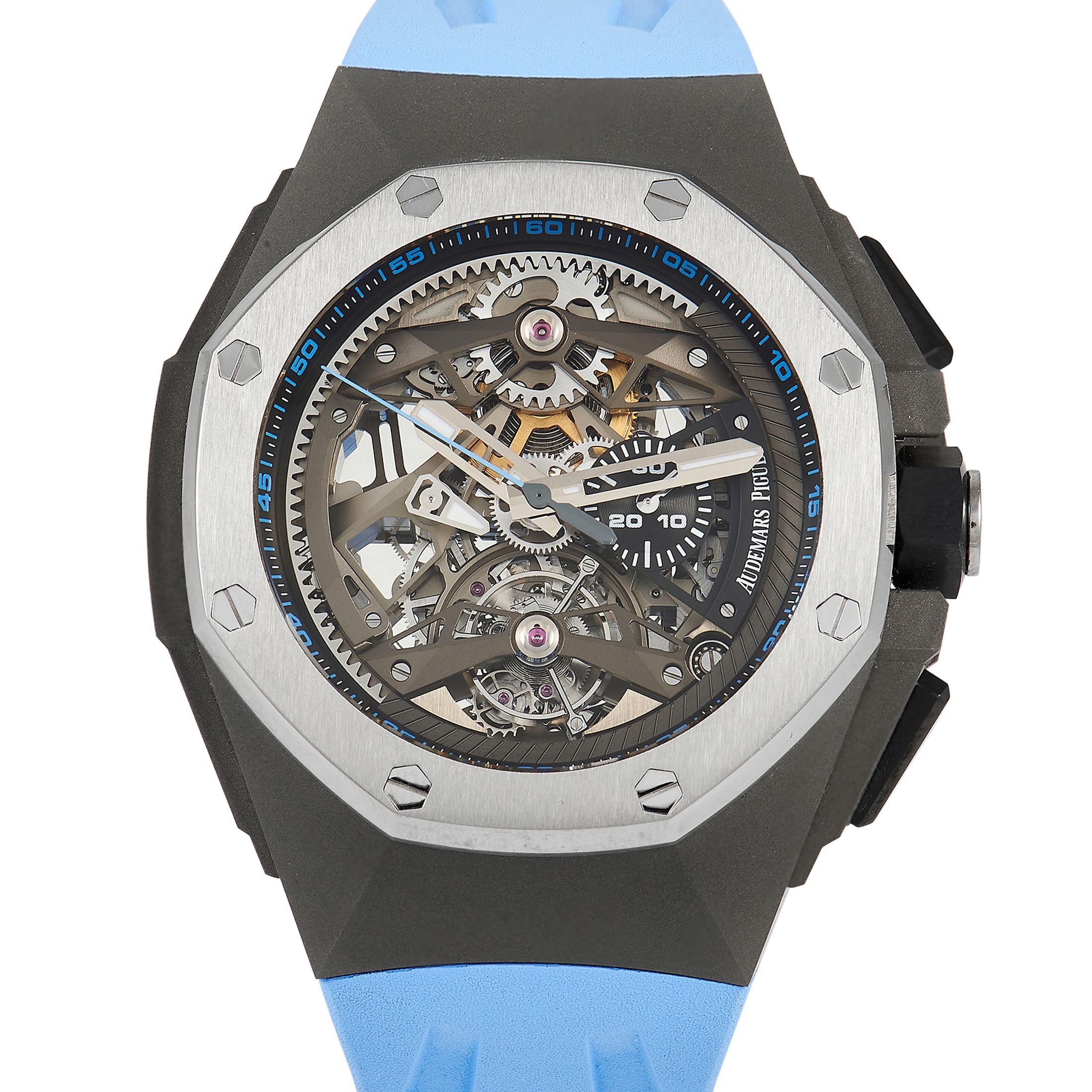 Audemars Piguet Royal Oak Concept Tourbillon Chronograph Titanium Watch 26587TI.OO.D031CA.01