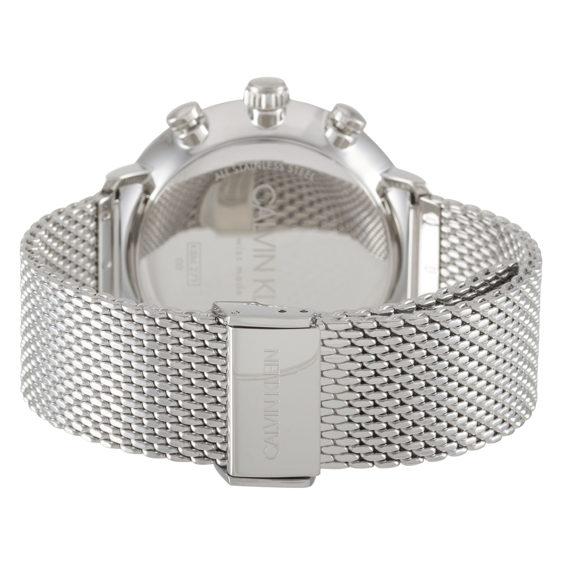 Calvin Klein High Noon Chronograph Silver Dial Watch K8M2