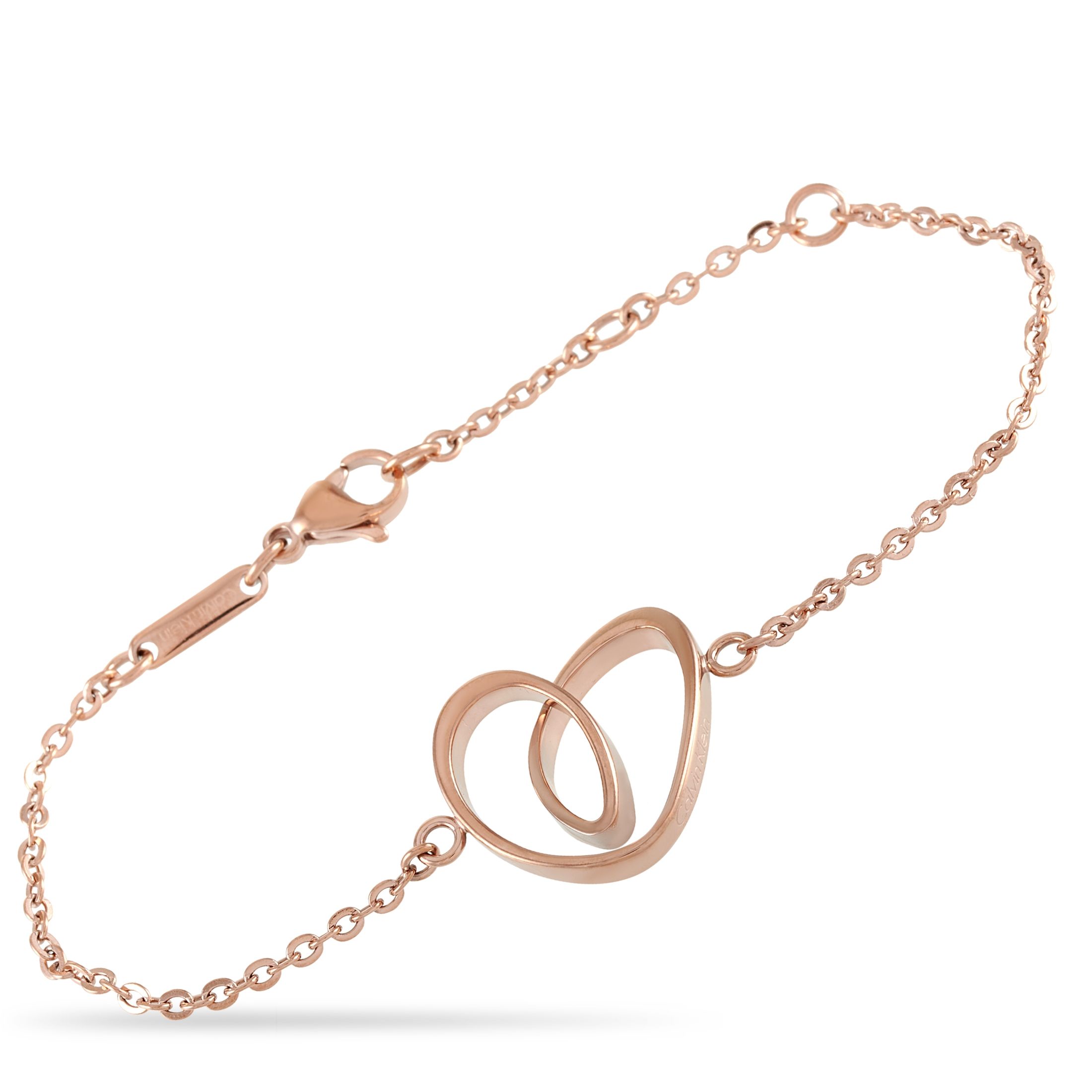 Calvin Klein Warm Rose Gold PVD-Plated Stainless Steel Bracelet KJ5APB100100