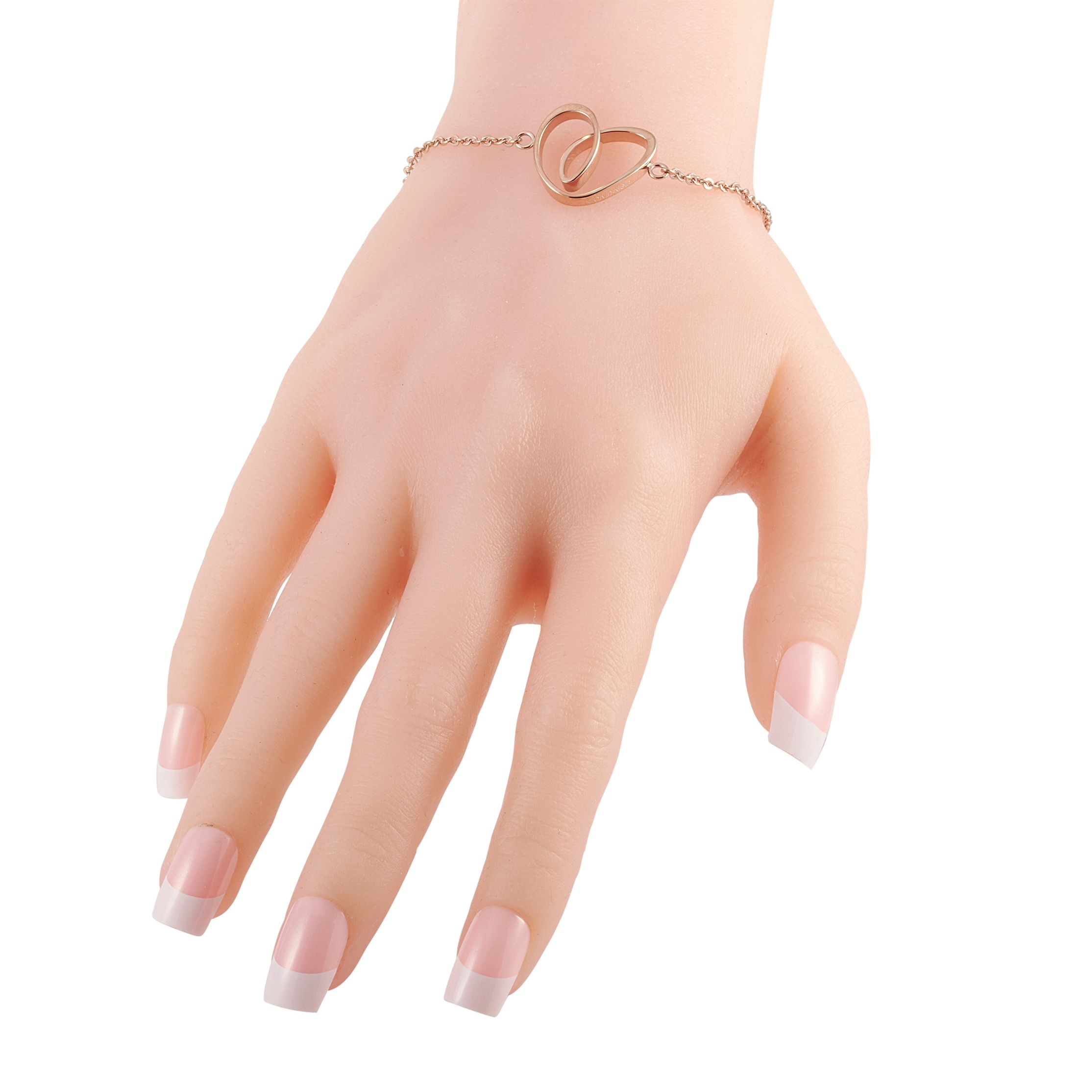 Calvin Klein Warm Rose Gold PVD-Plated Stainless Steel Bracelet KJ5APB100100