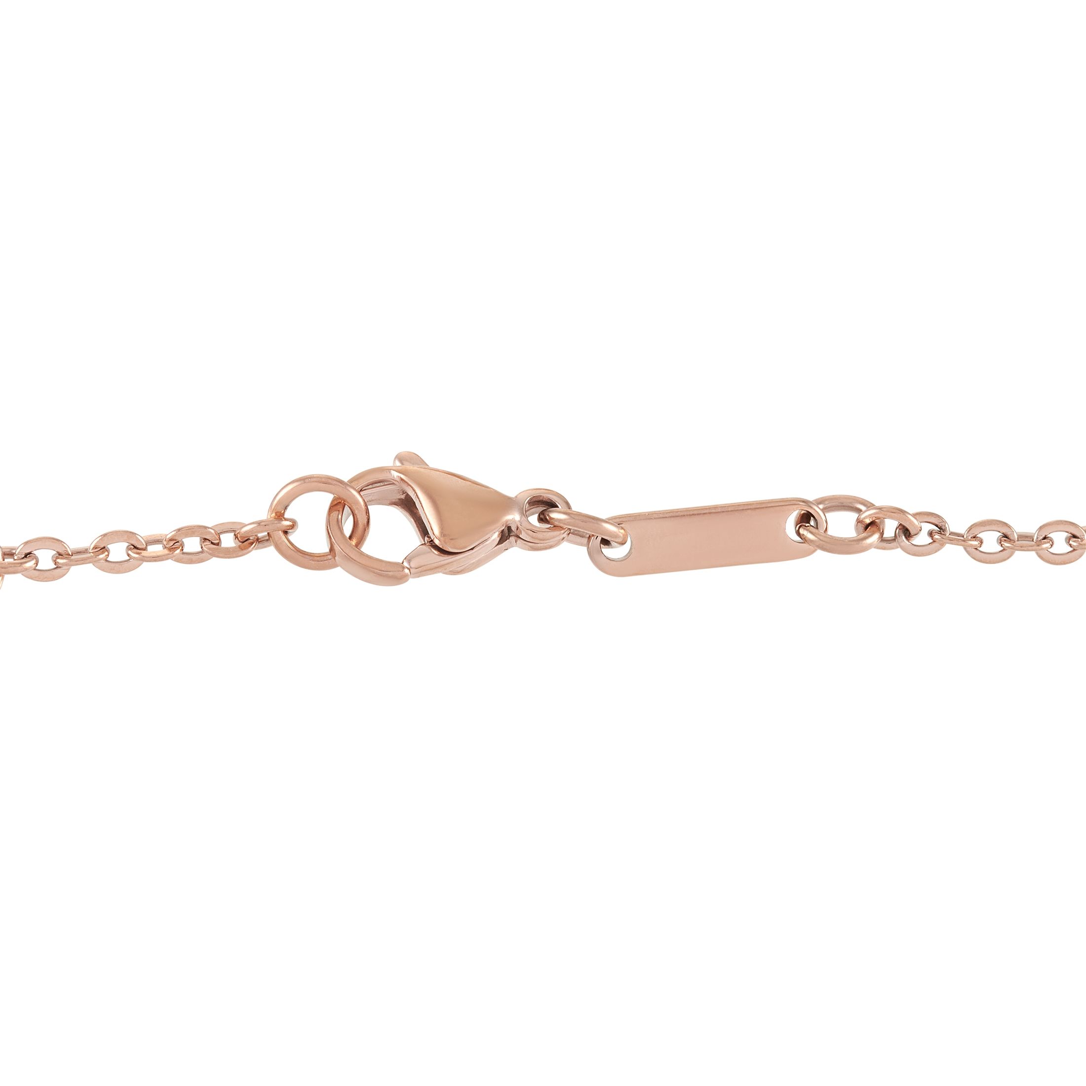 Calvin Klein Warm Rose Gold PVD-Plated Stainless Steel Bracelet KJ5APB100100